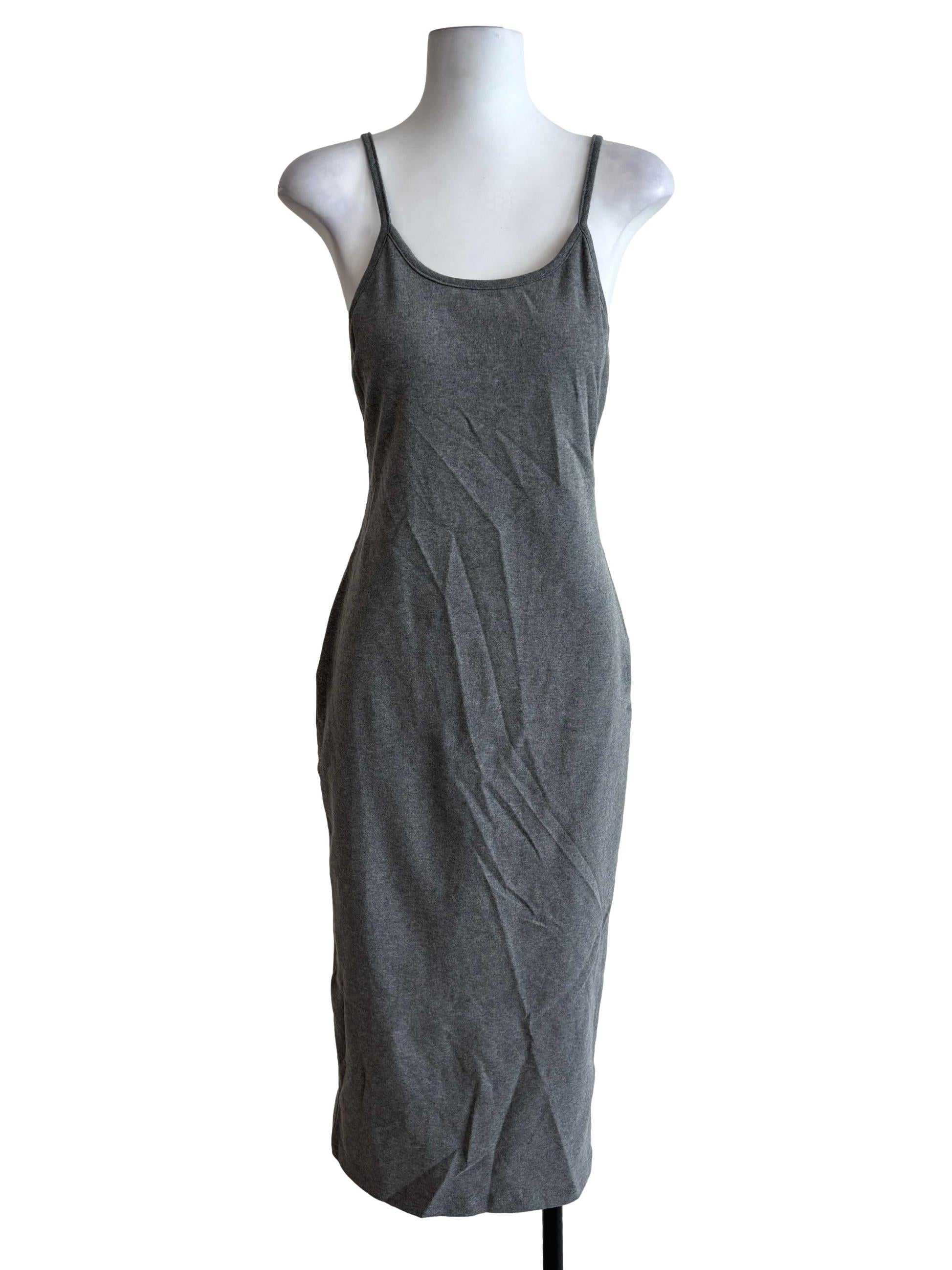 Grey Reine Low Back Padded Dress