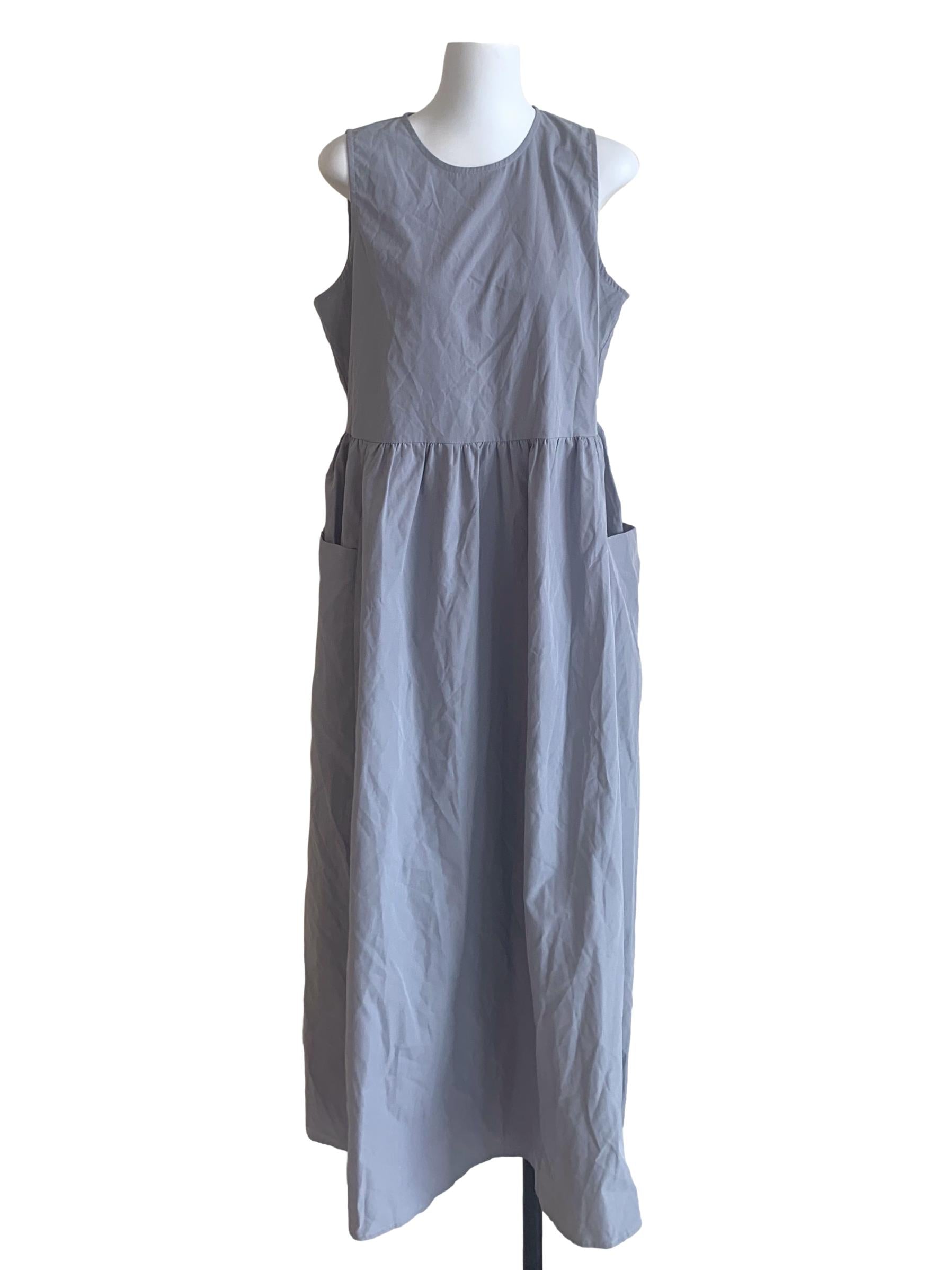 Stone Blue Apron Dress
