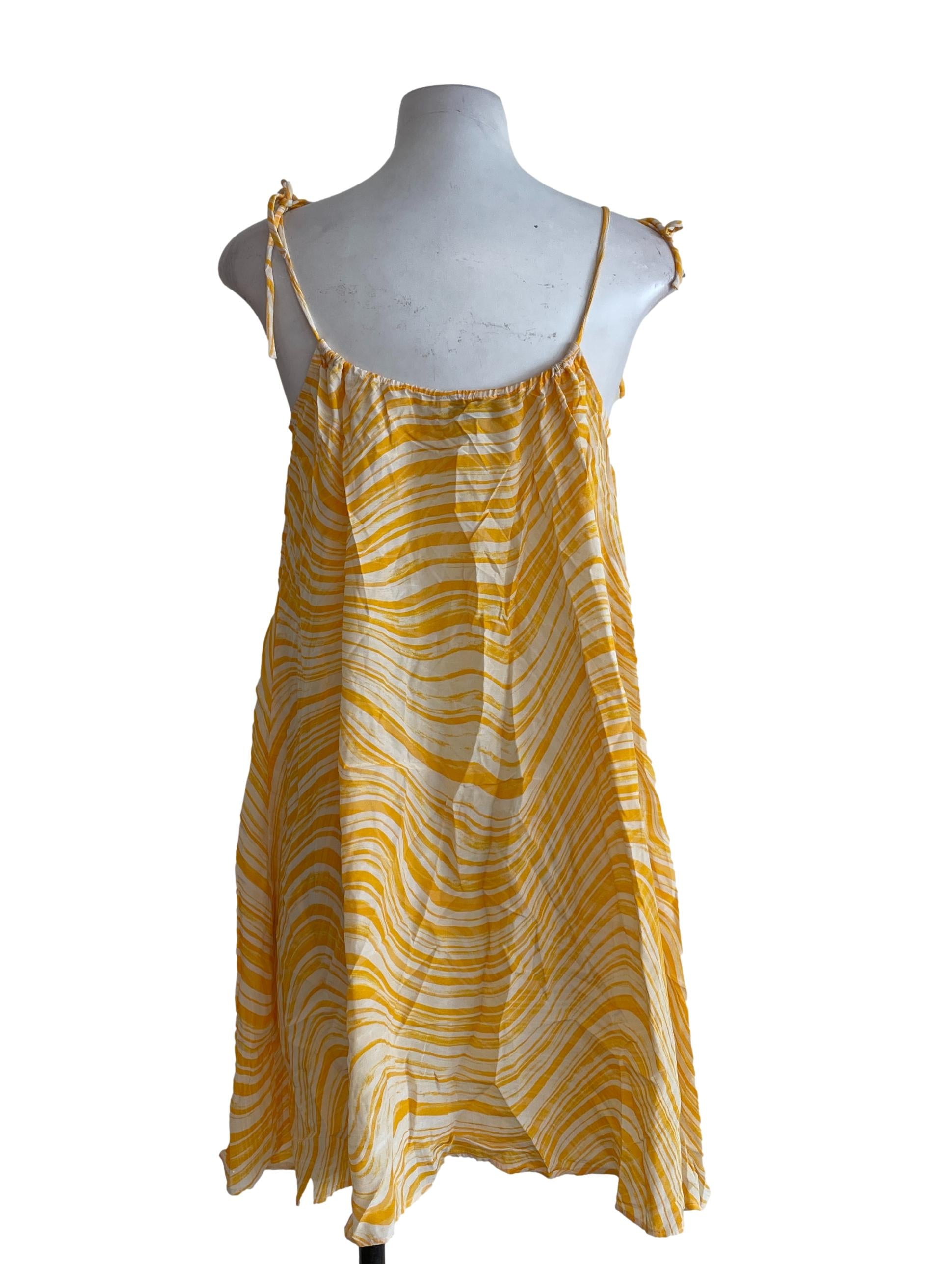 Merigold Orange Spagetti Dress