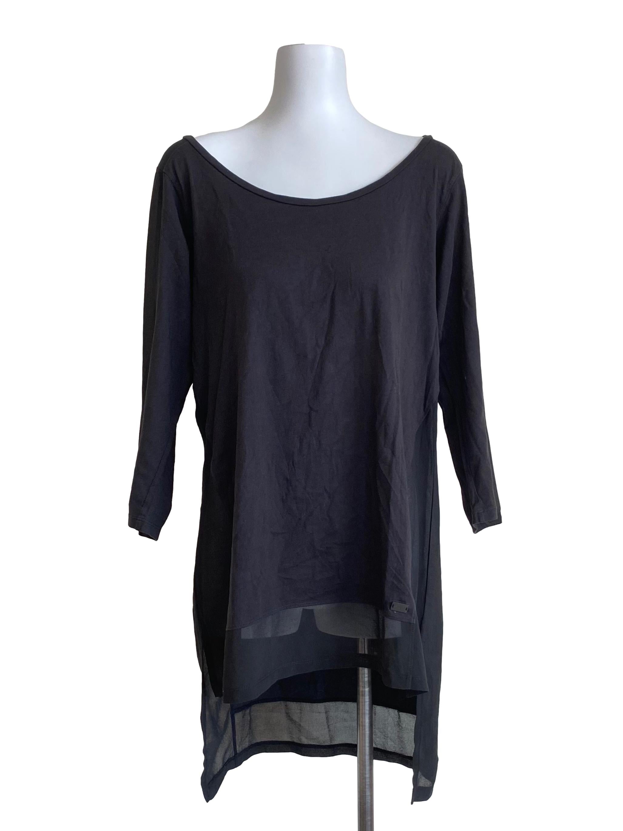 Cold Black Long Sleeve Shirt