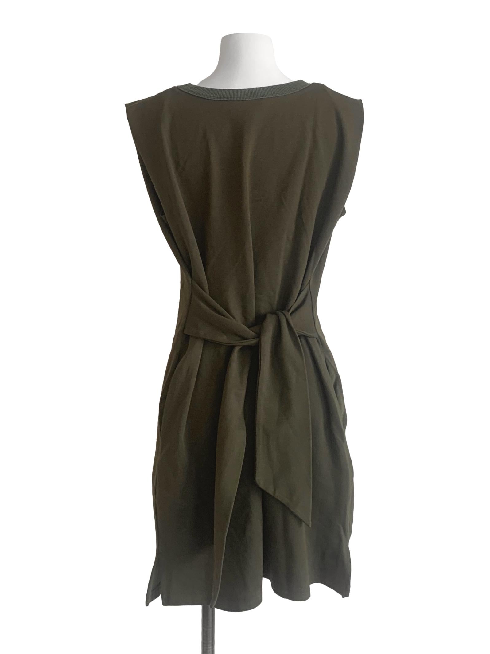 Pine Green Trapezoid Dress LB