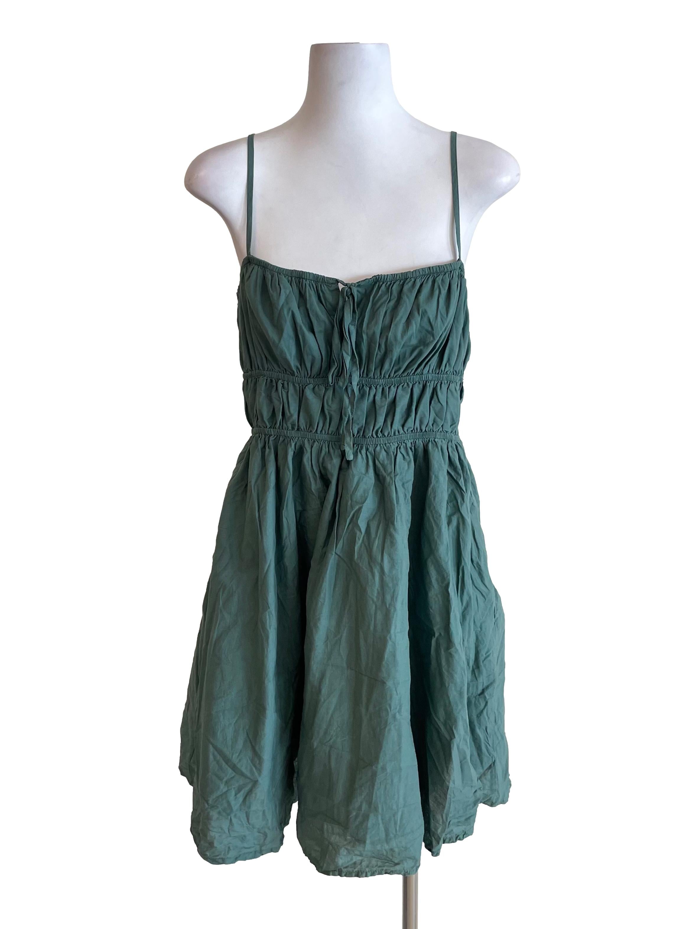 Basil Milkmaid Cami Dress