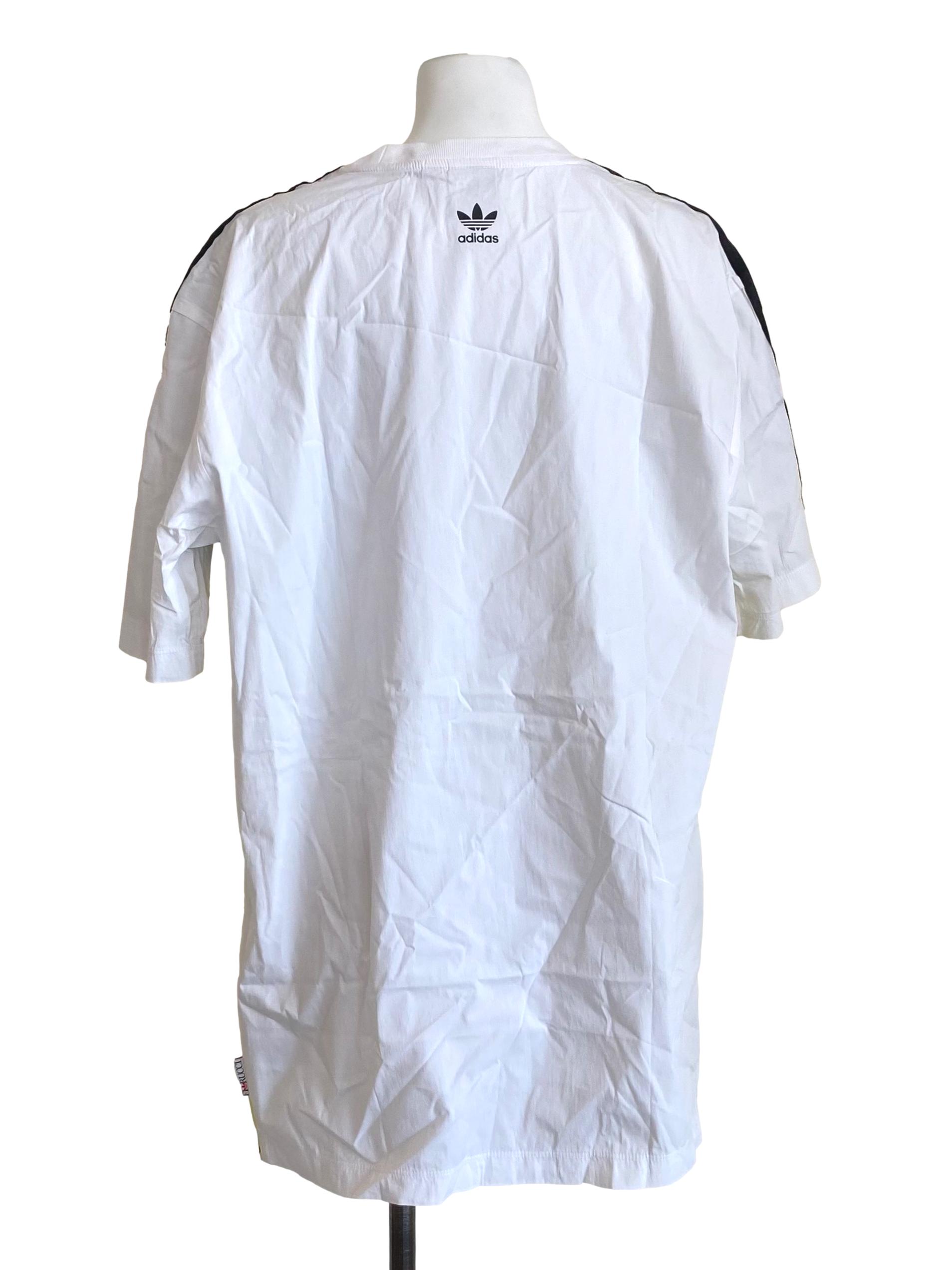 Fiorucci Collab White Graphic Oversized Tee