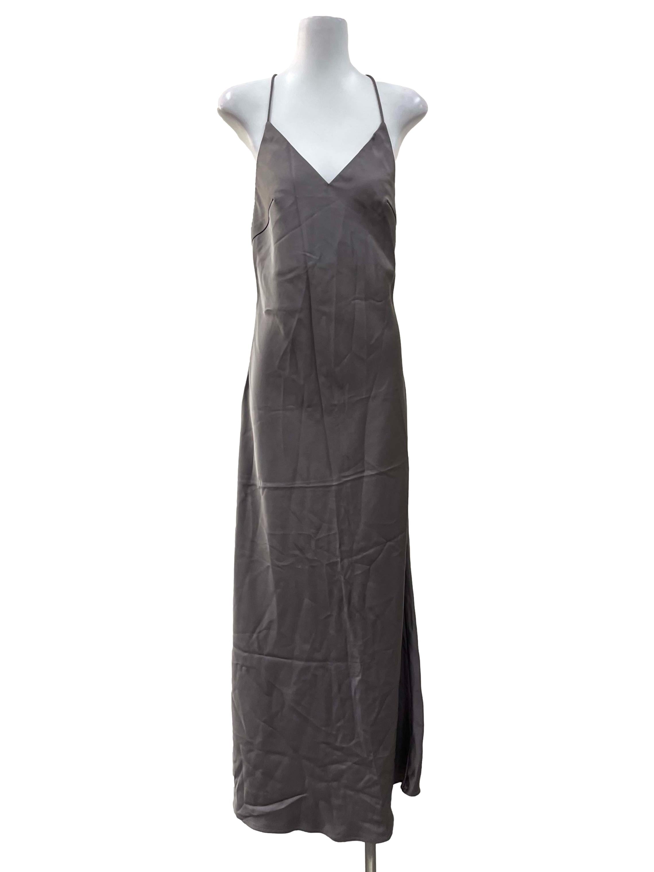 Grey Slip Dress