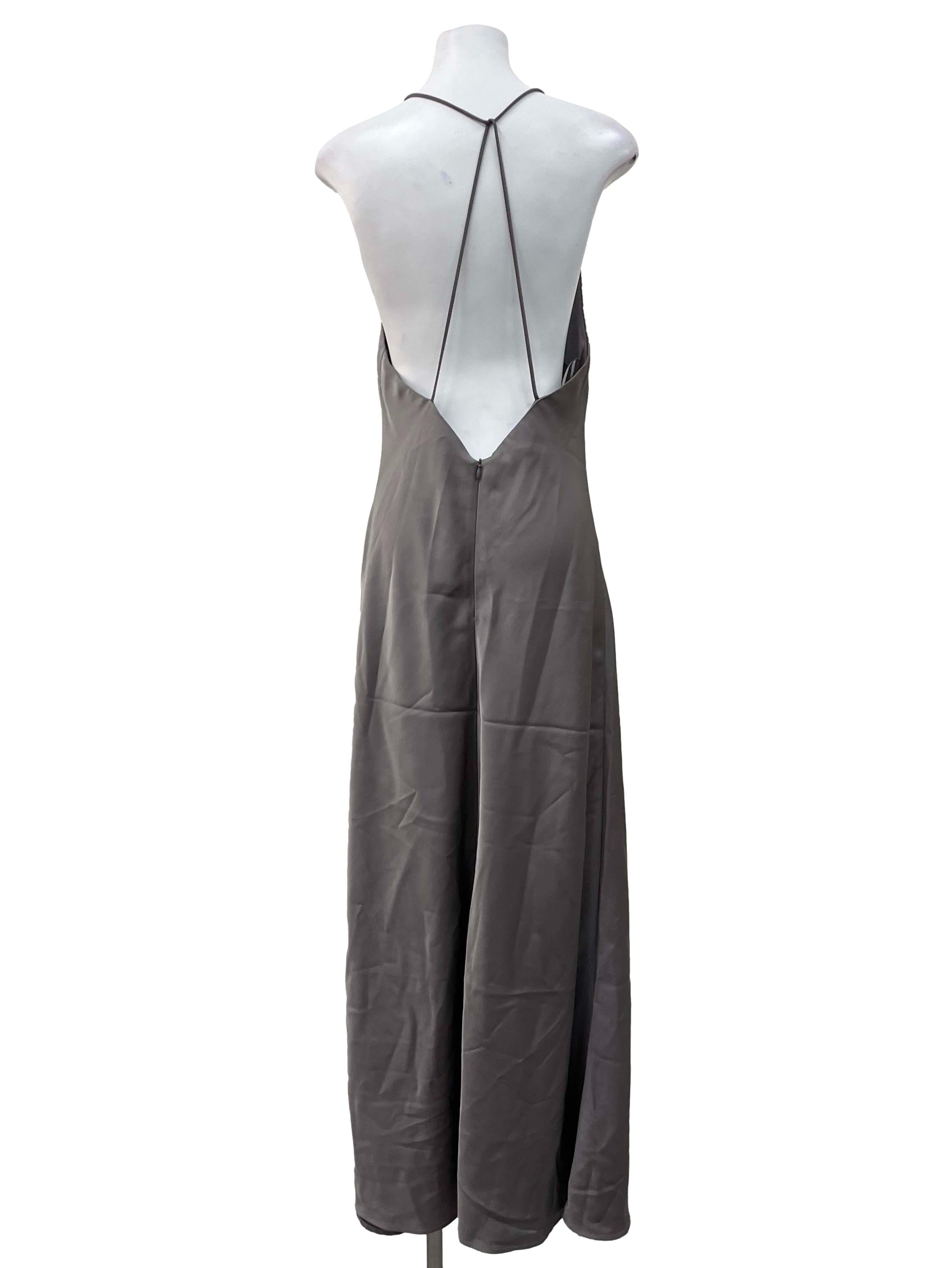 Grey Slip Dress
