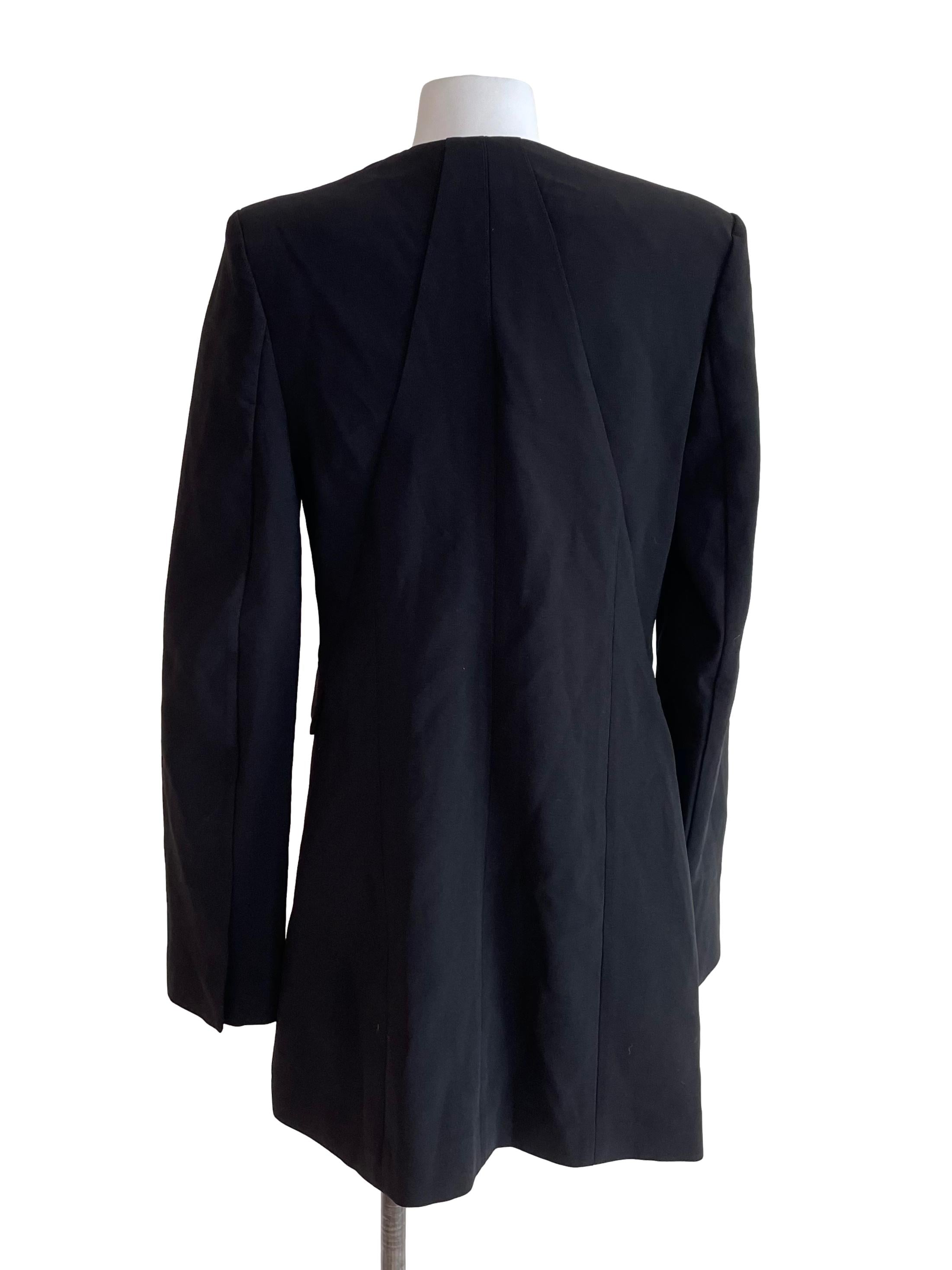 Black Wrap Formal Dress