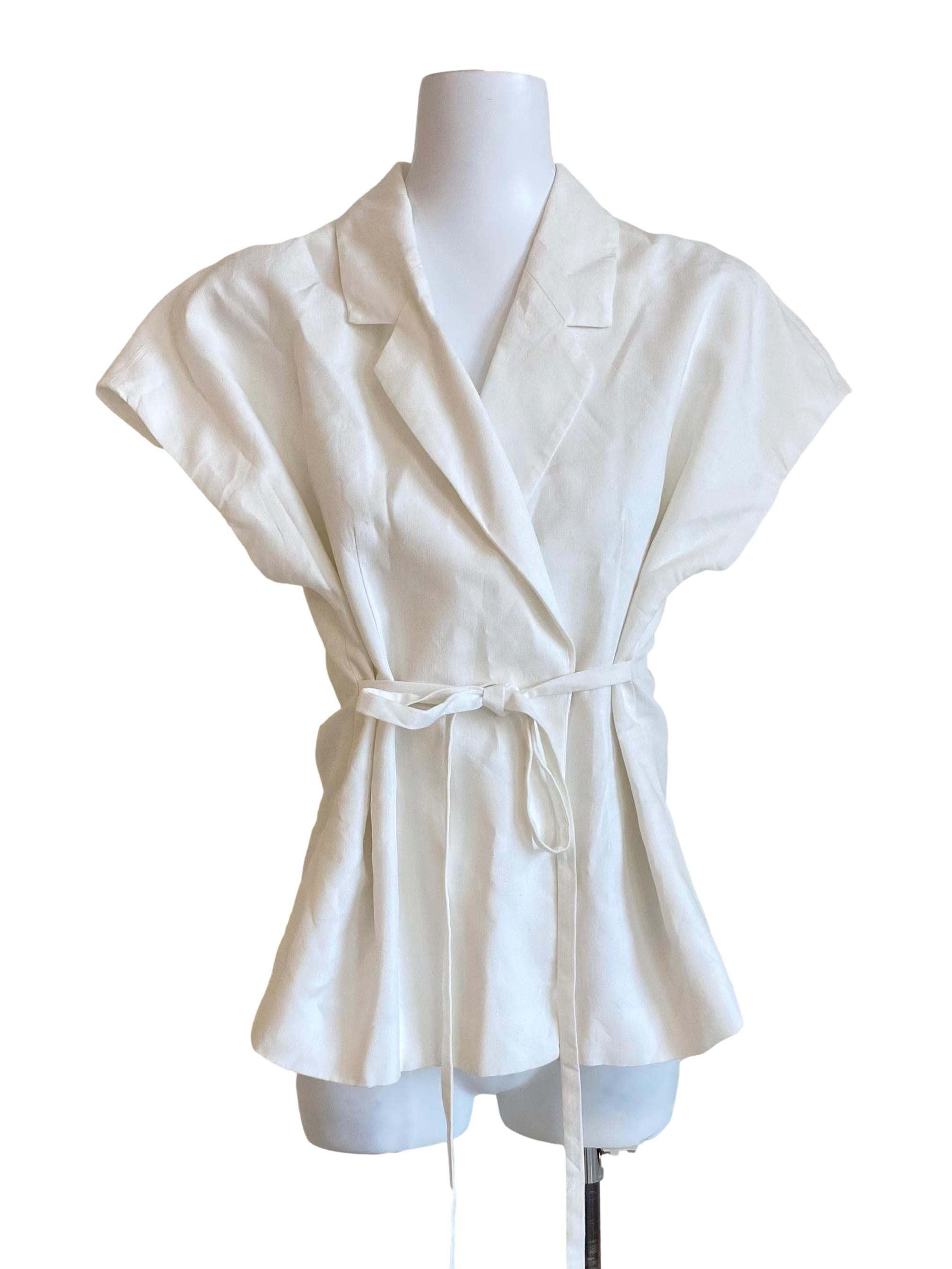 Wool-Blend Belted Overshirt OSN