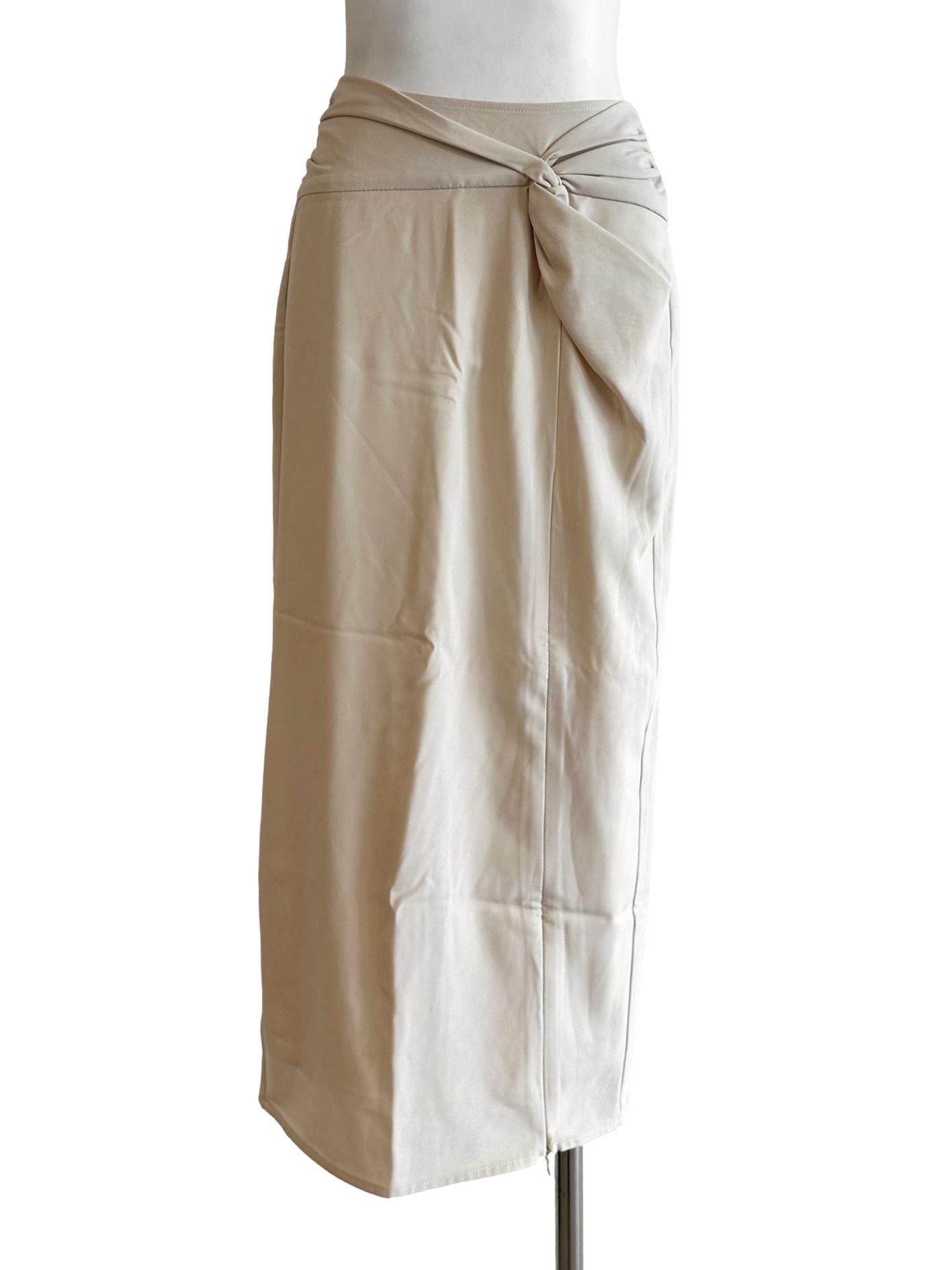 Shortbread Beige Twist Skirt