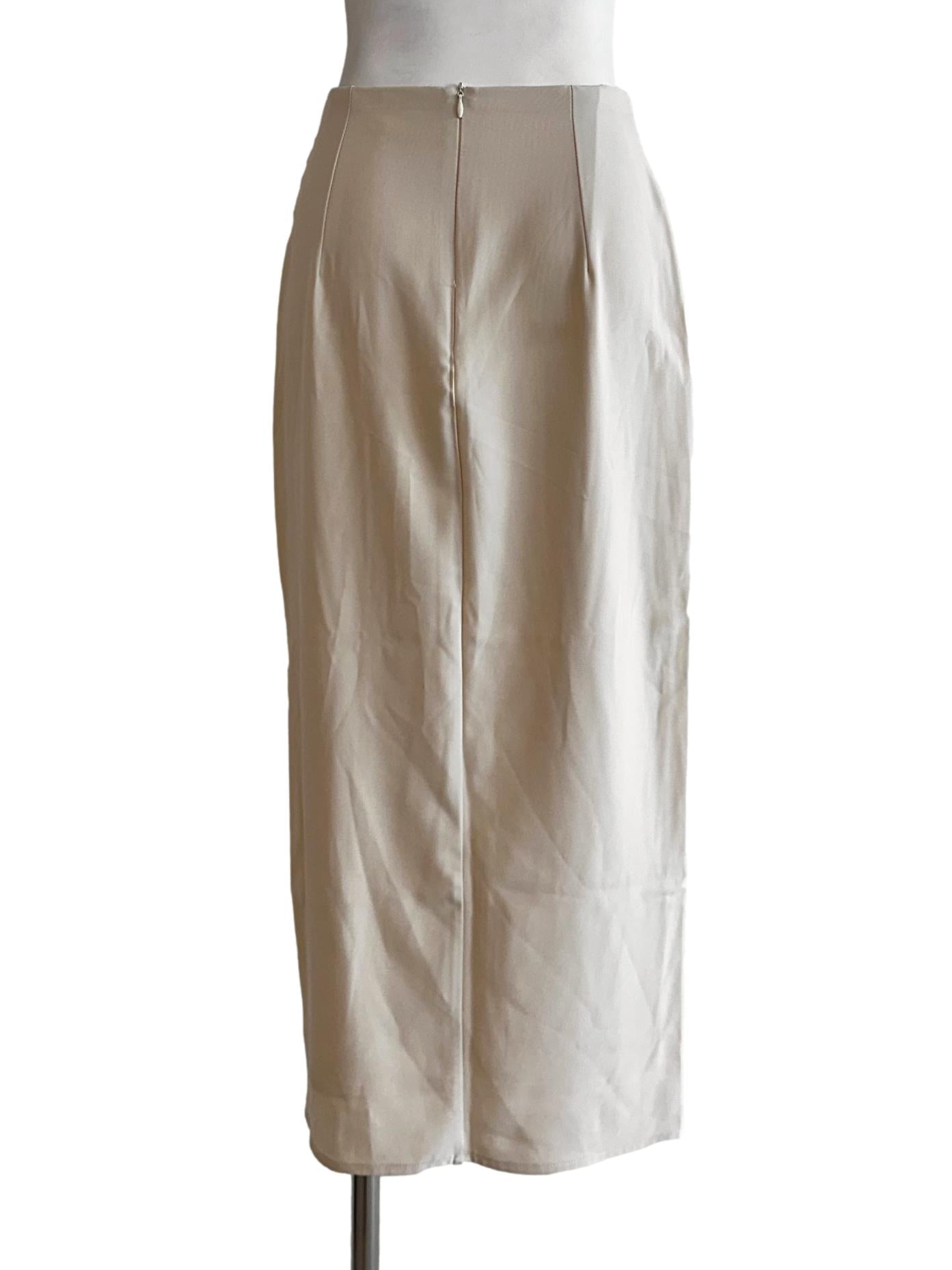 Shortbread Beige Twist Skirt