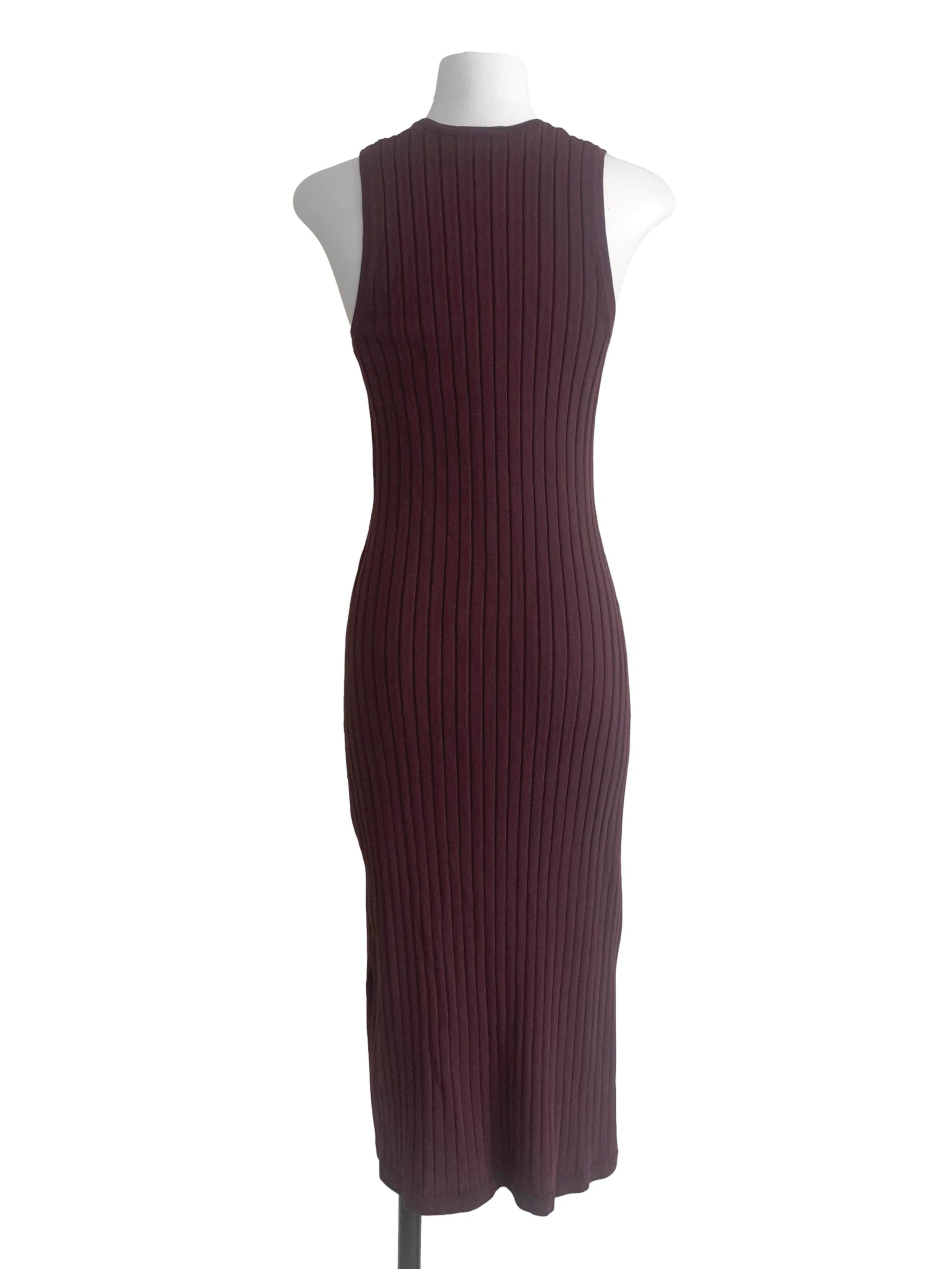 Walnut Brown Bodycon Dress LB