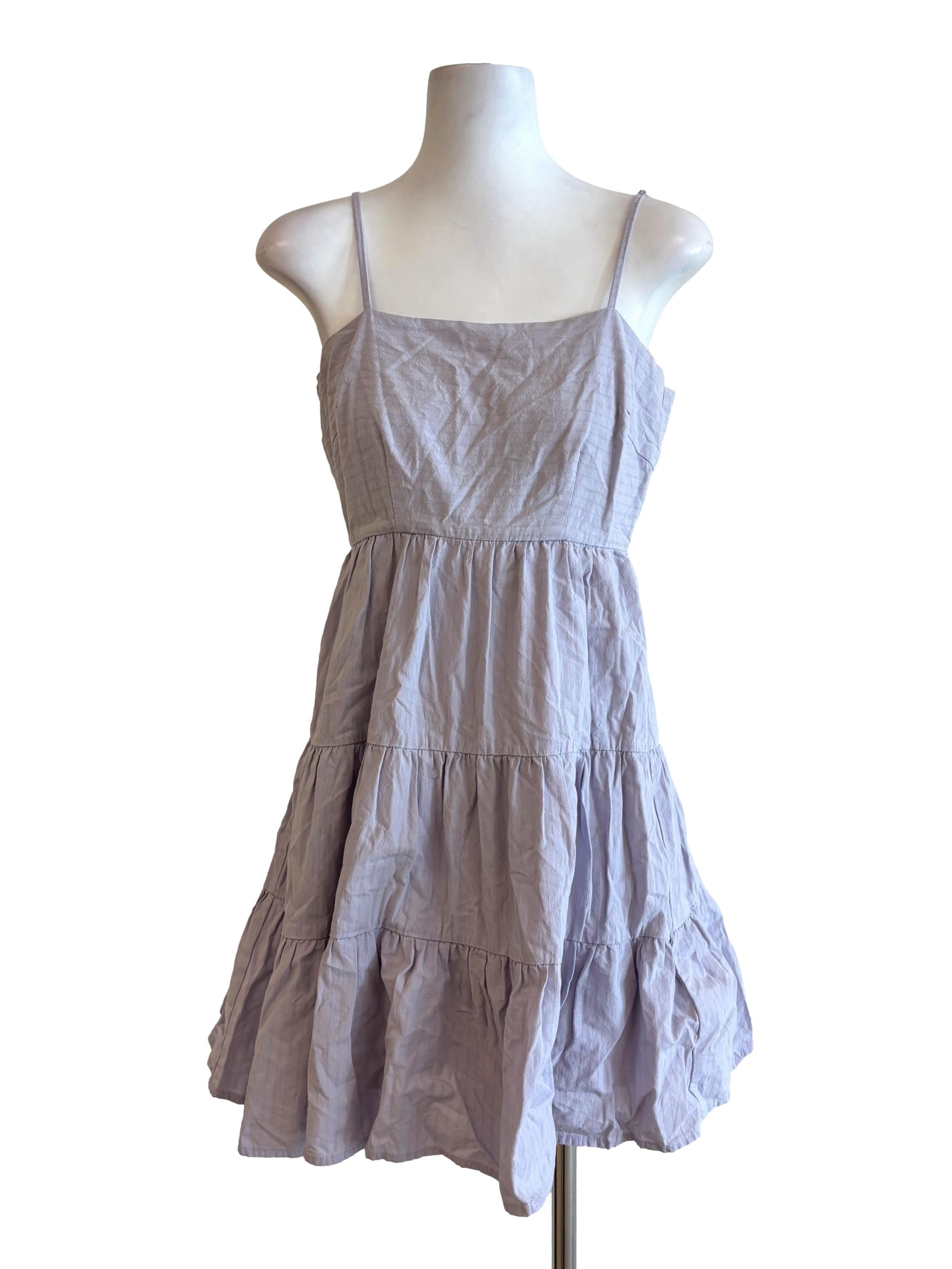 Lavender Tier Camisole Dress