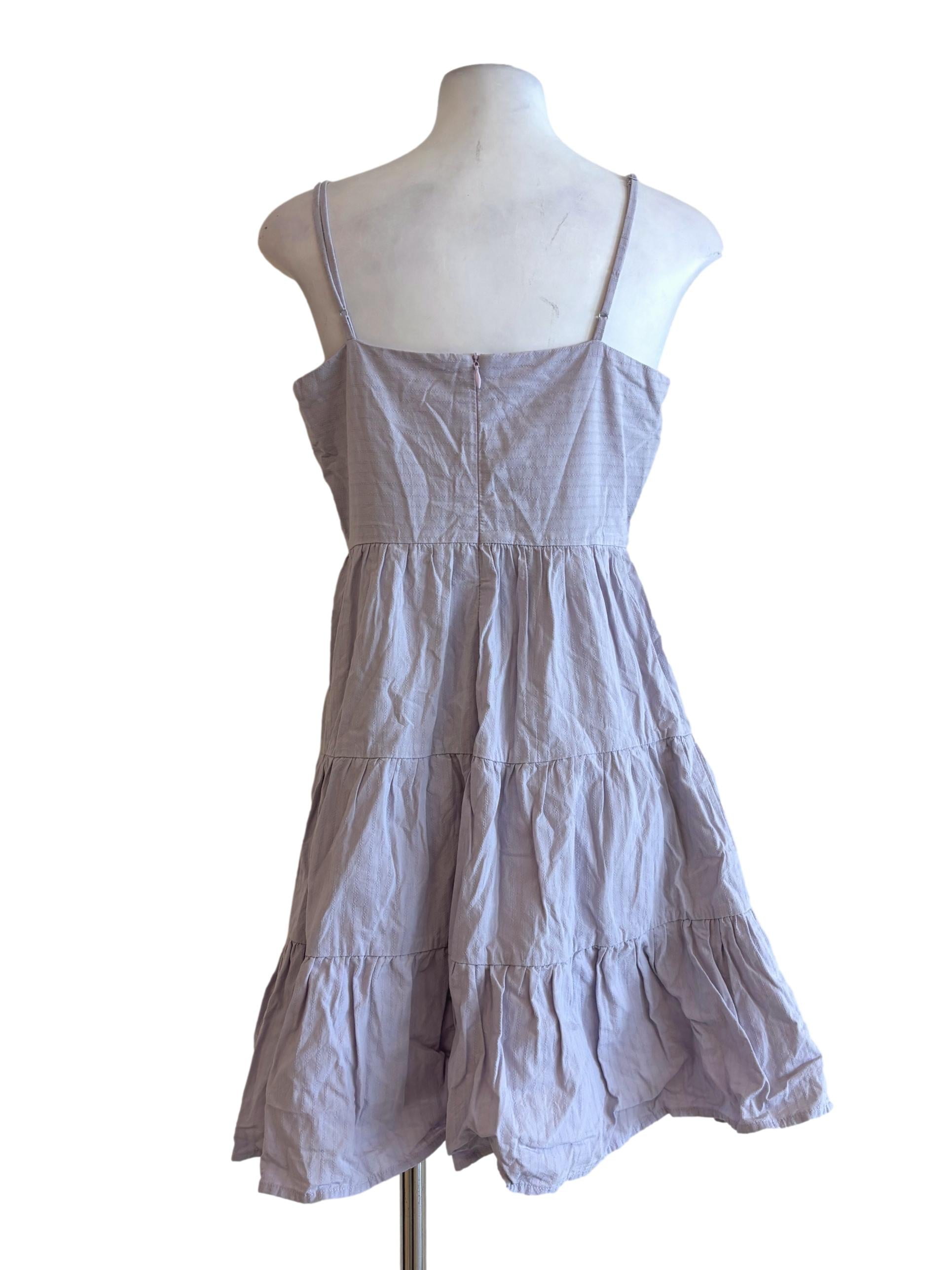 Lavender Tier Camisole Dress