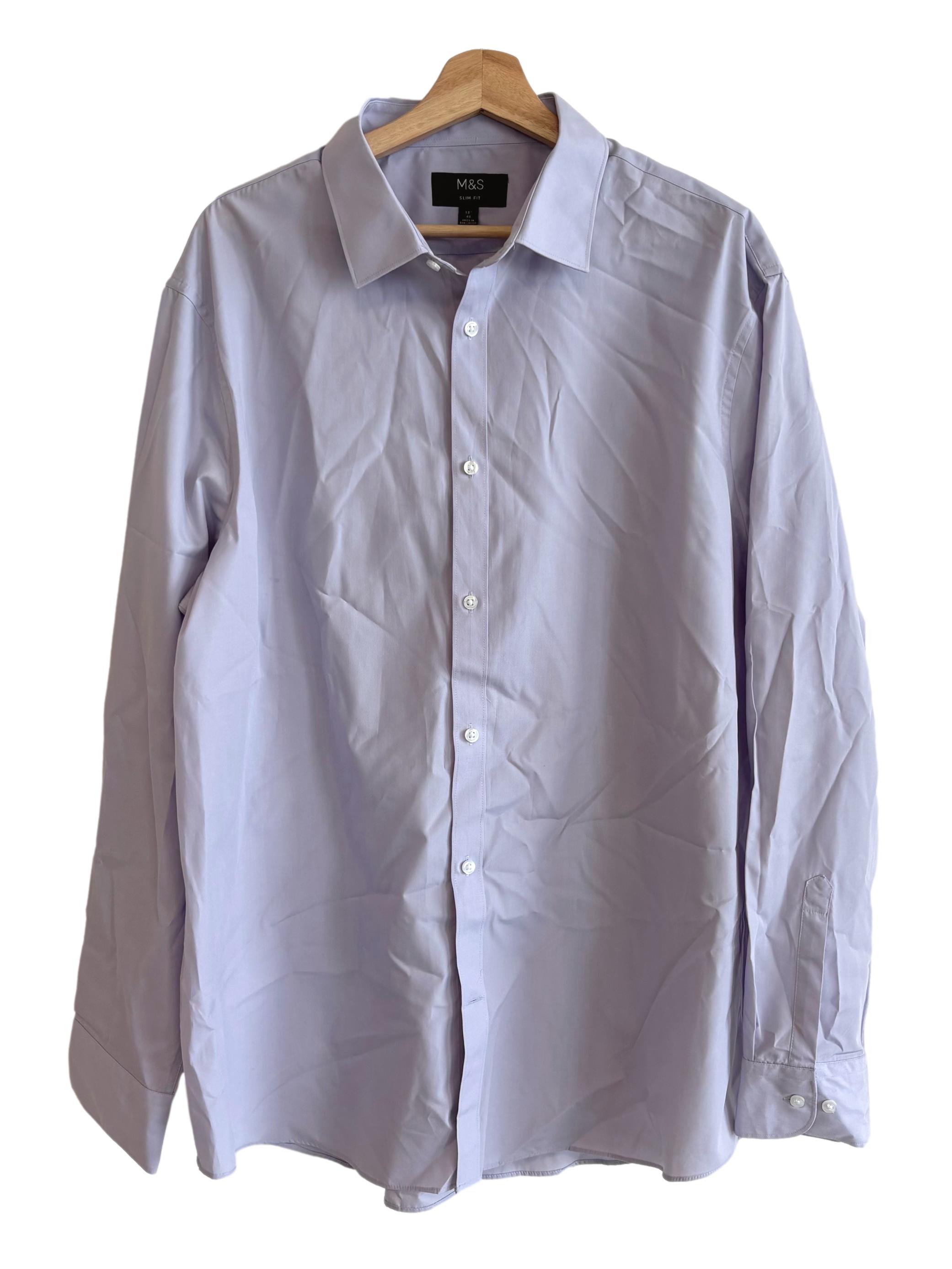 Light Purple Buttoned Shirt