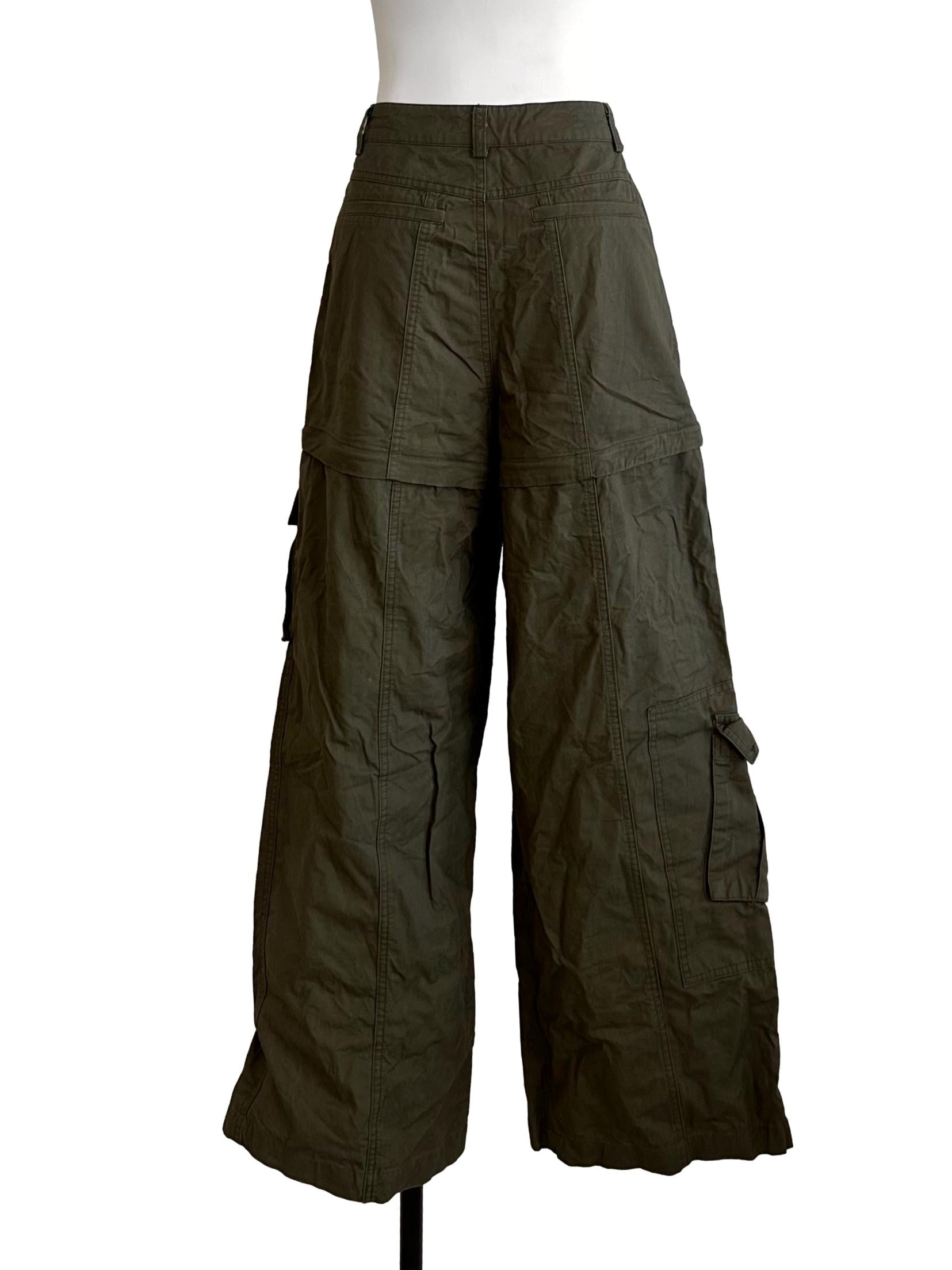 Moss Green Cargo Pants YHF