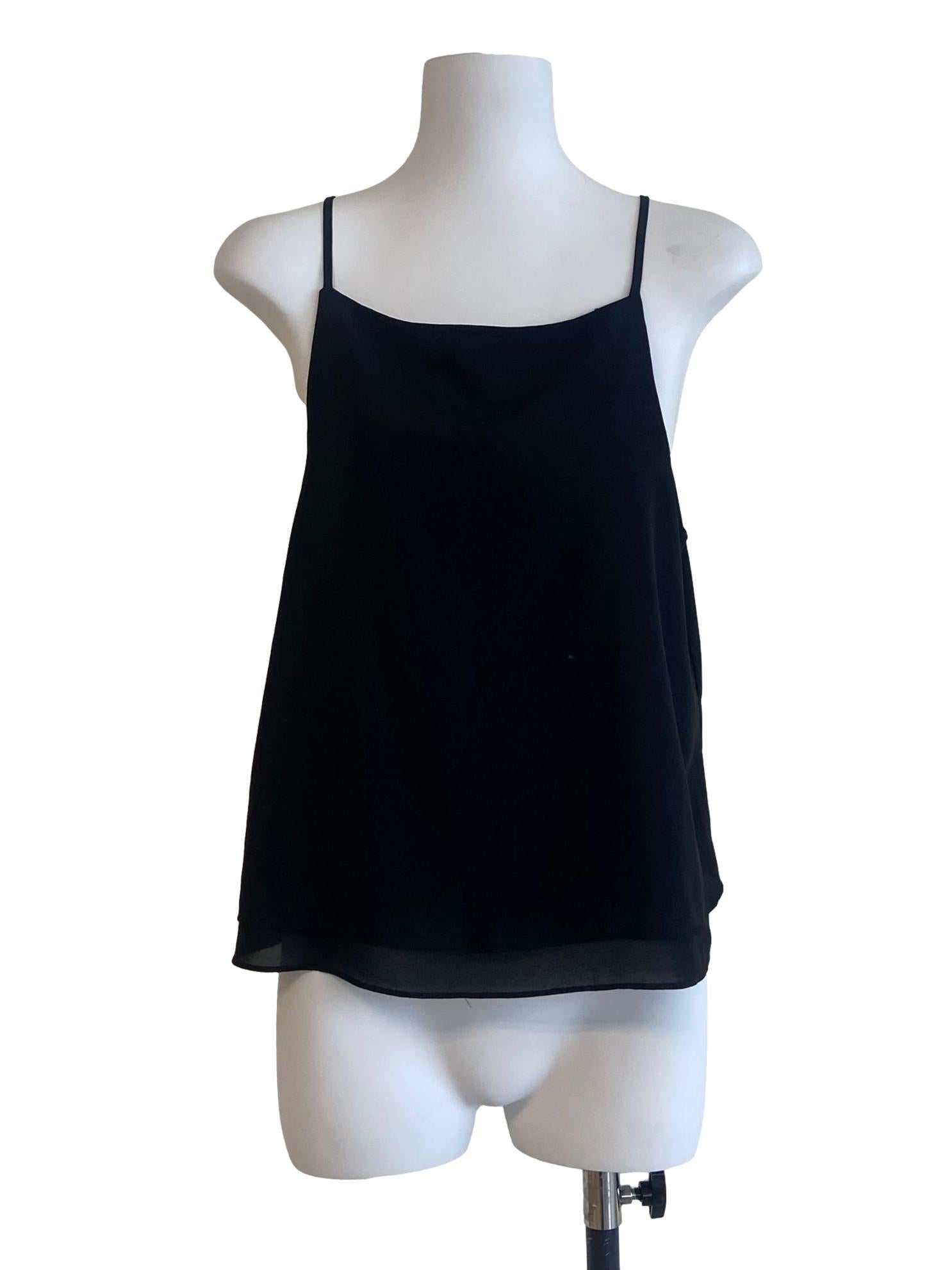 Black Sleeveless Top TEM
