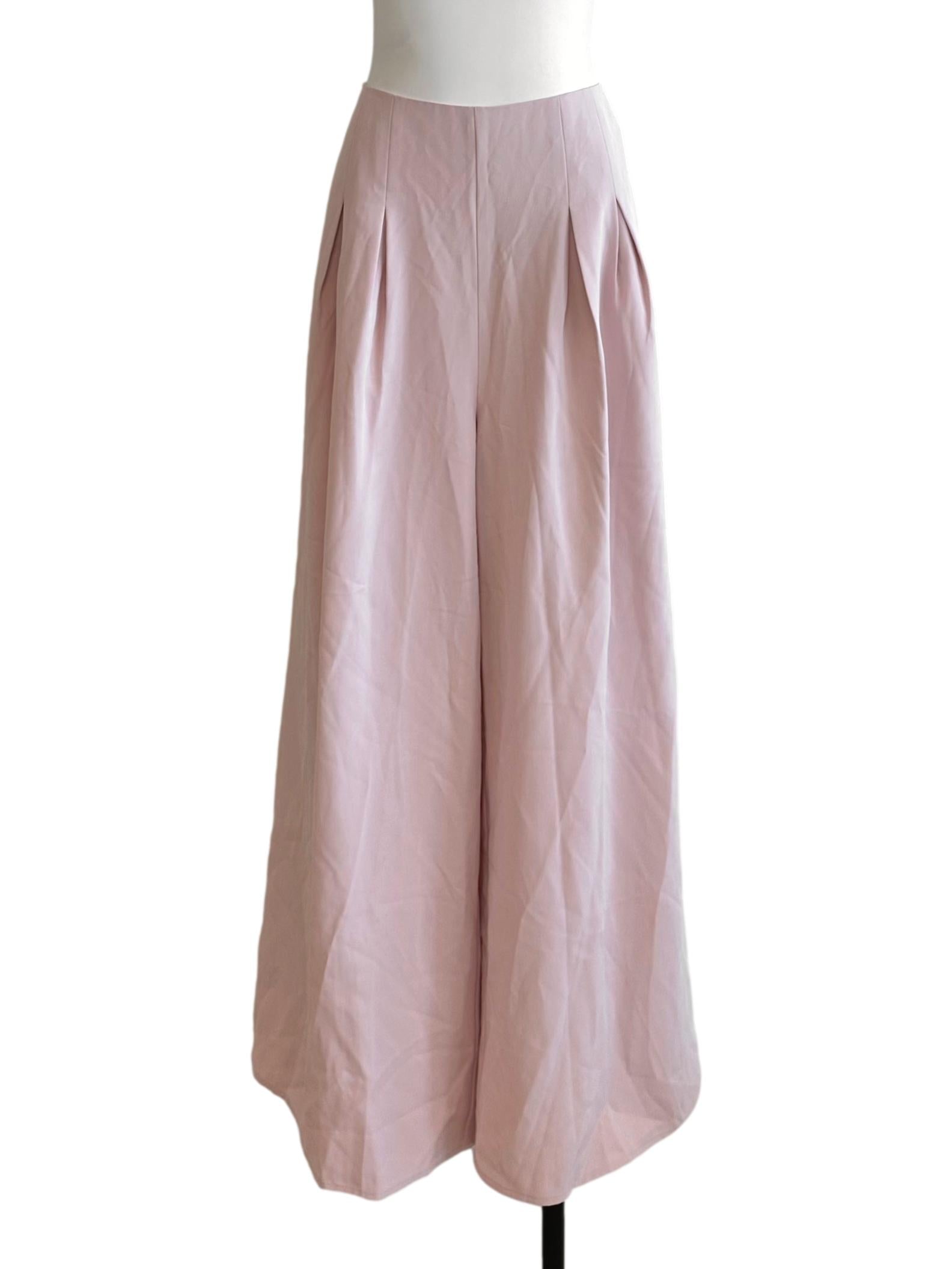 Light Pink Flare Pants