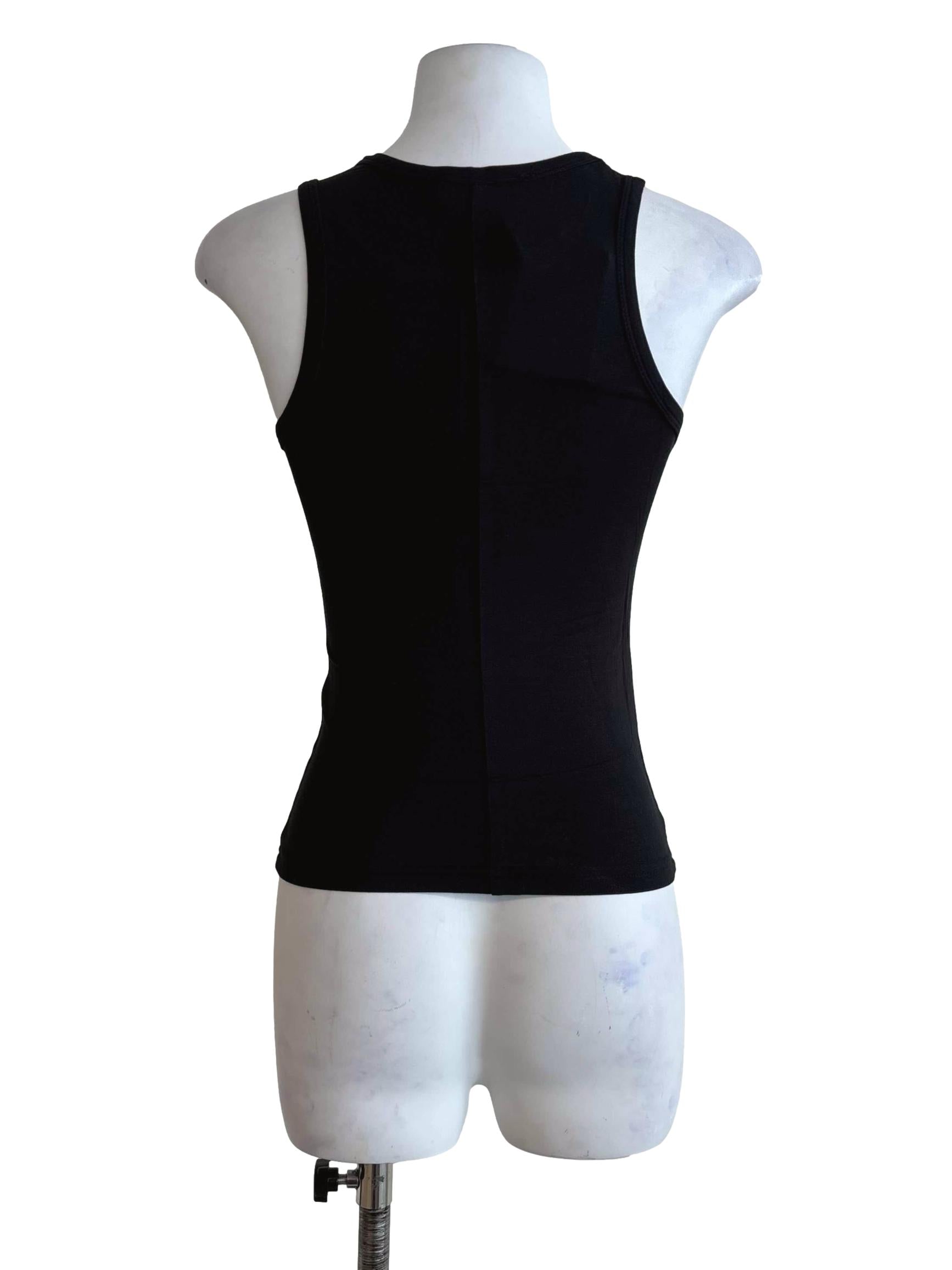 Black Miles Basic Tank Top