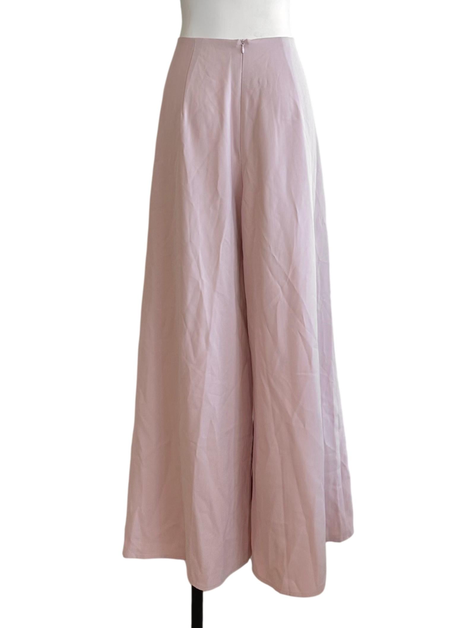 Light Pink Flare Pants