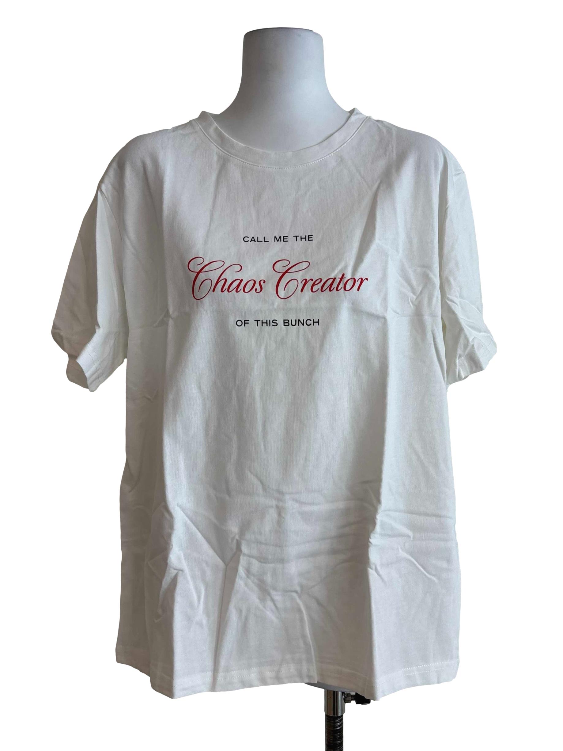 White Personali-Tees - Chaos Creator