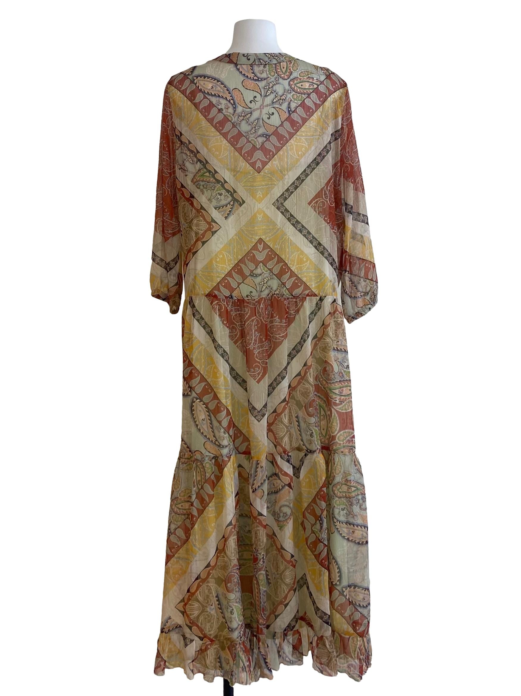 White & Multicolor Floral Shirt Dress
