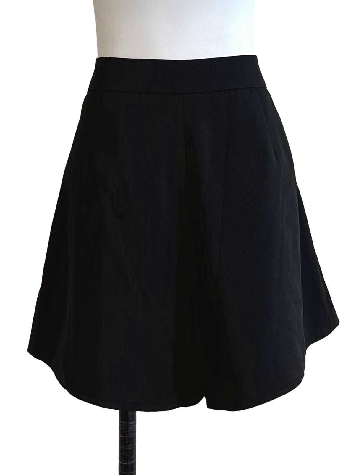 Charcoal Black Box Pleated Shorts YHF
