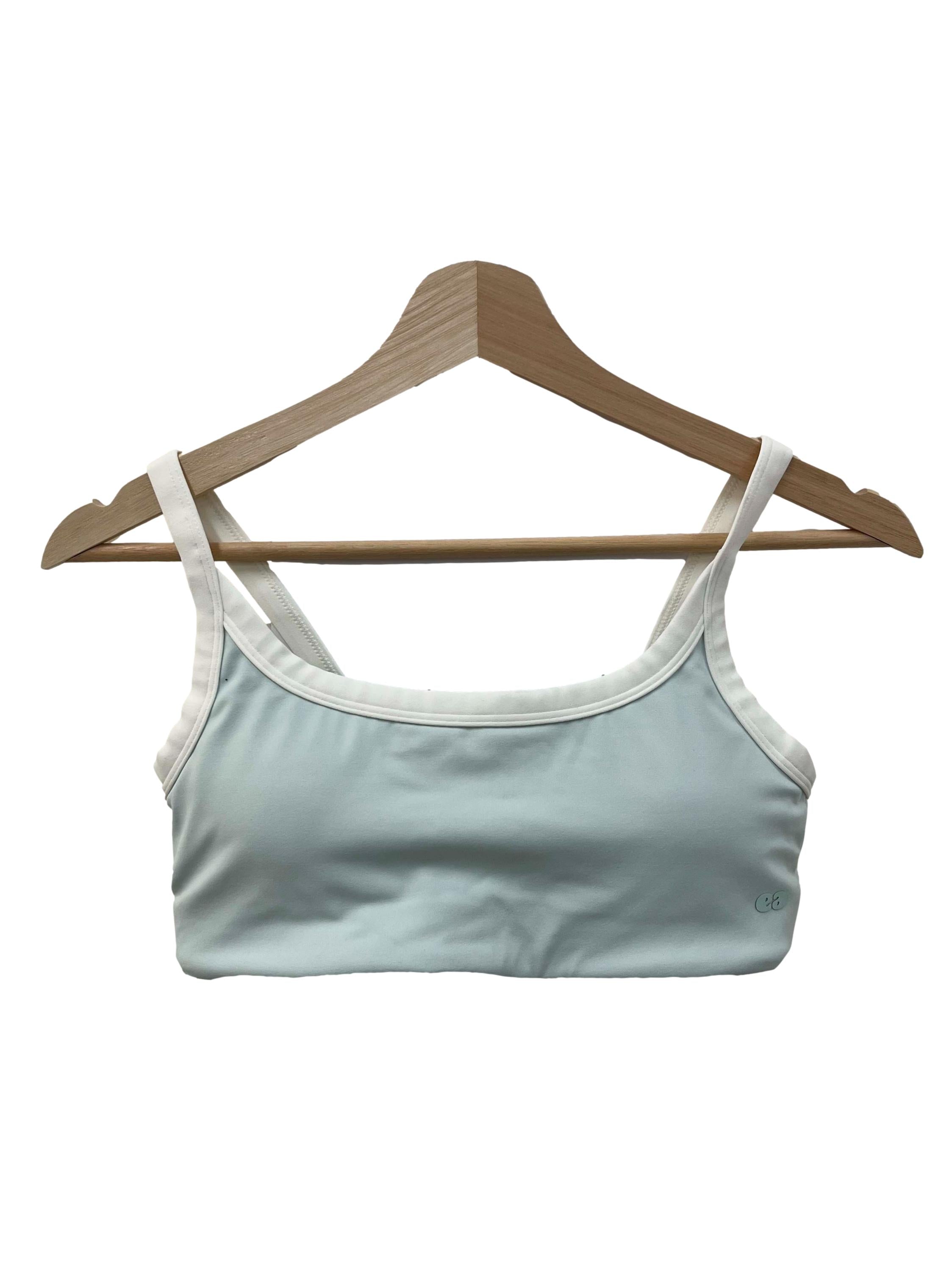 Mint With White Outline Top