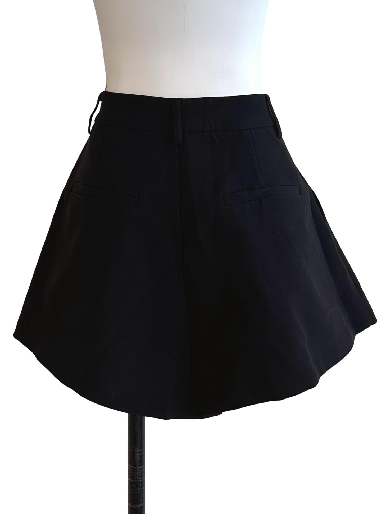 Raven Black Casual Shorts