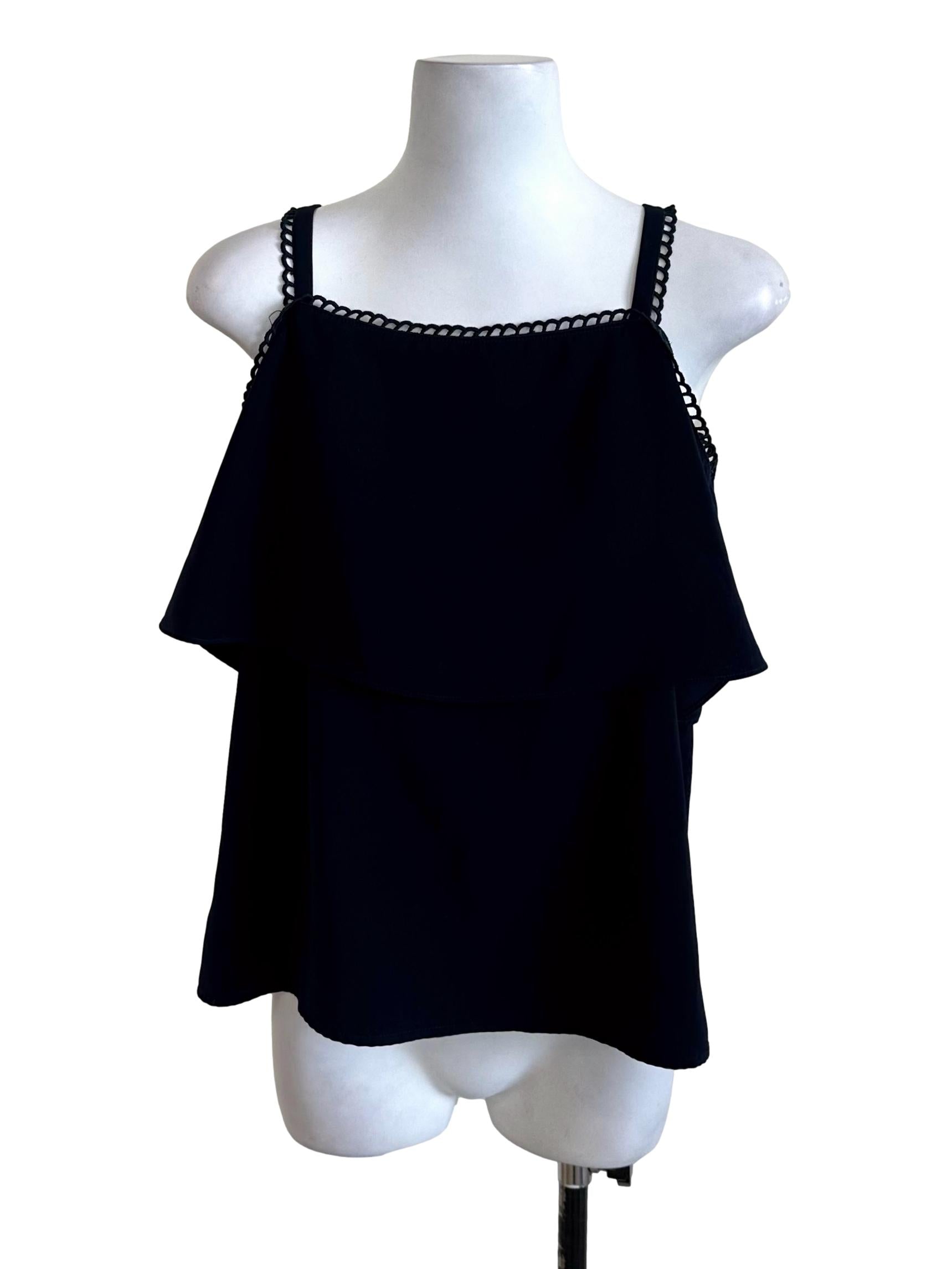 Navy Blue Plain Top