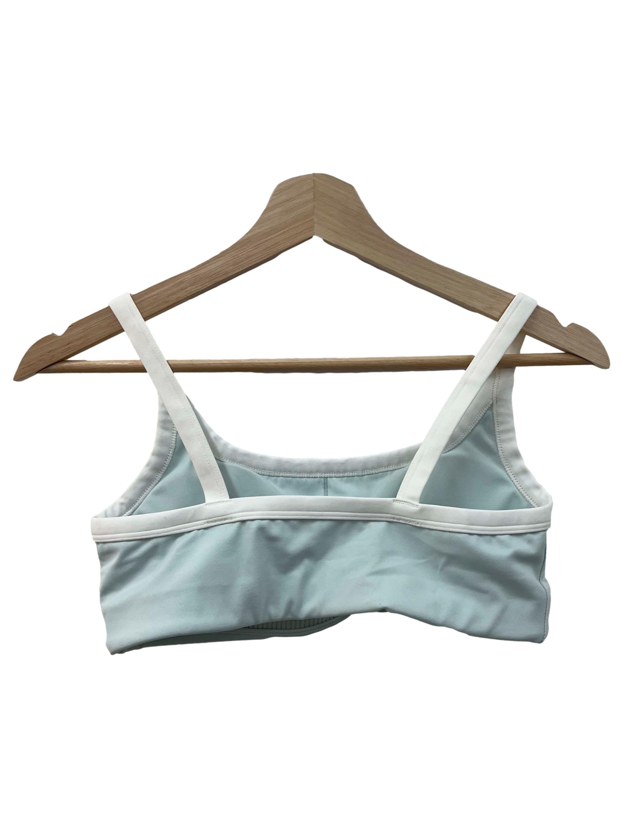 Mint With White Outline Top