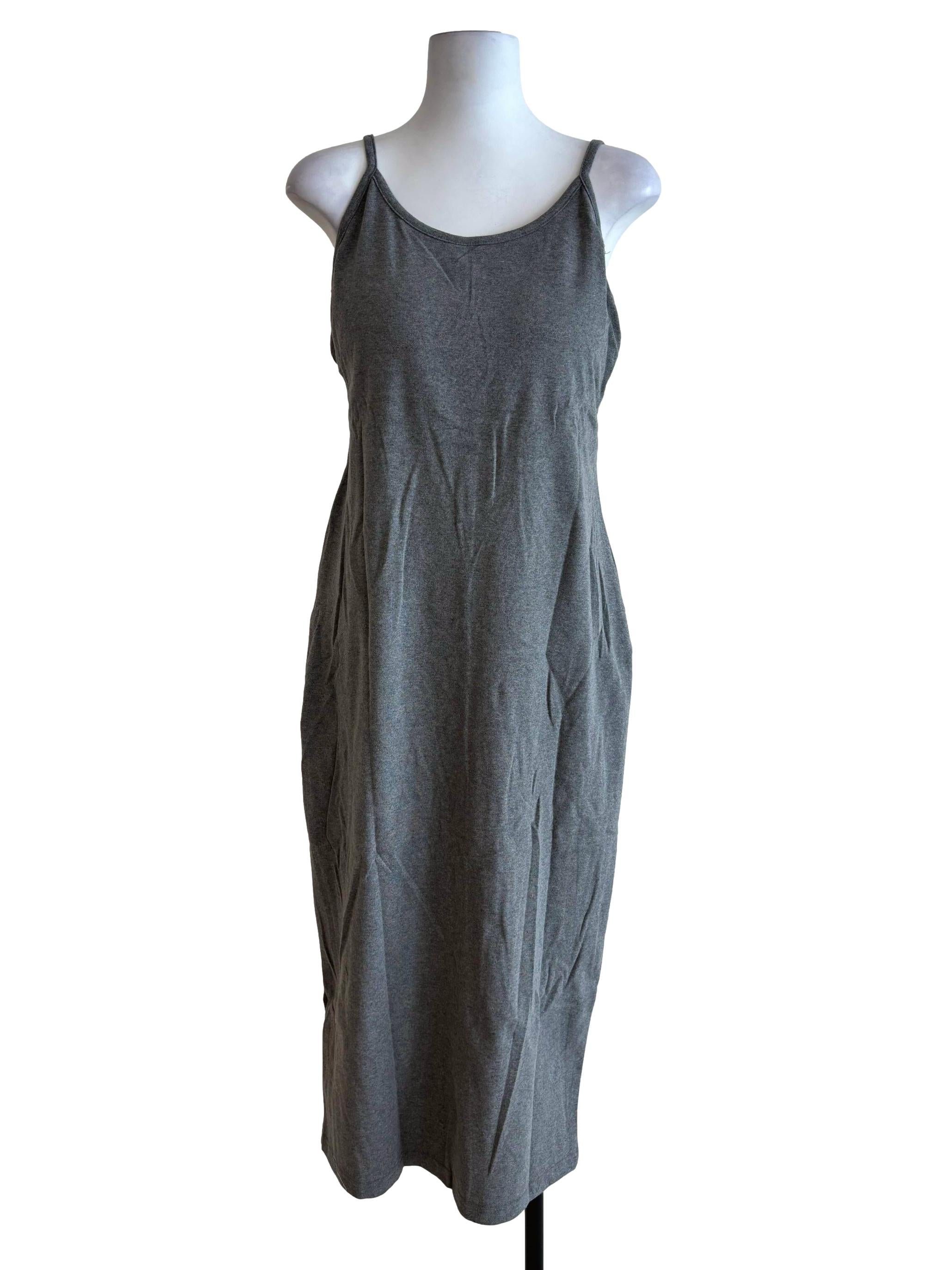 Grey Reine Low Back Padded Dress