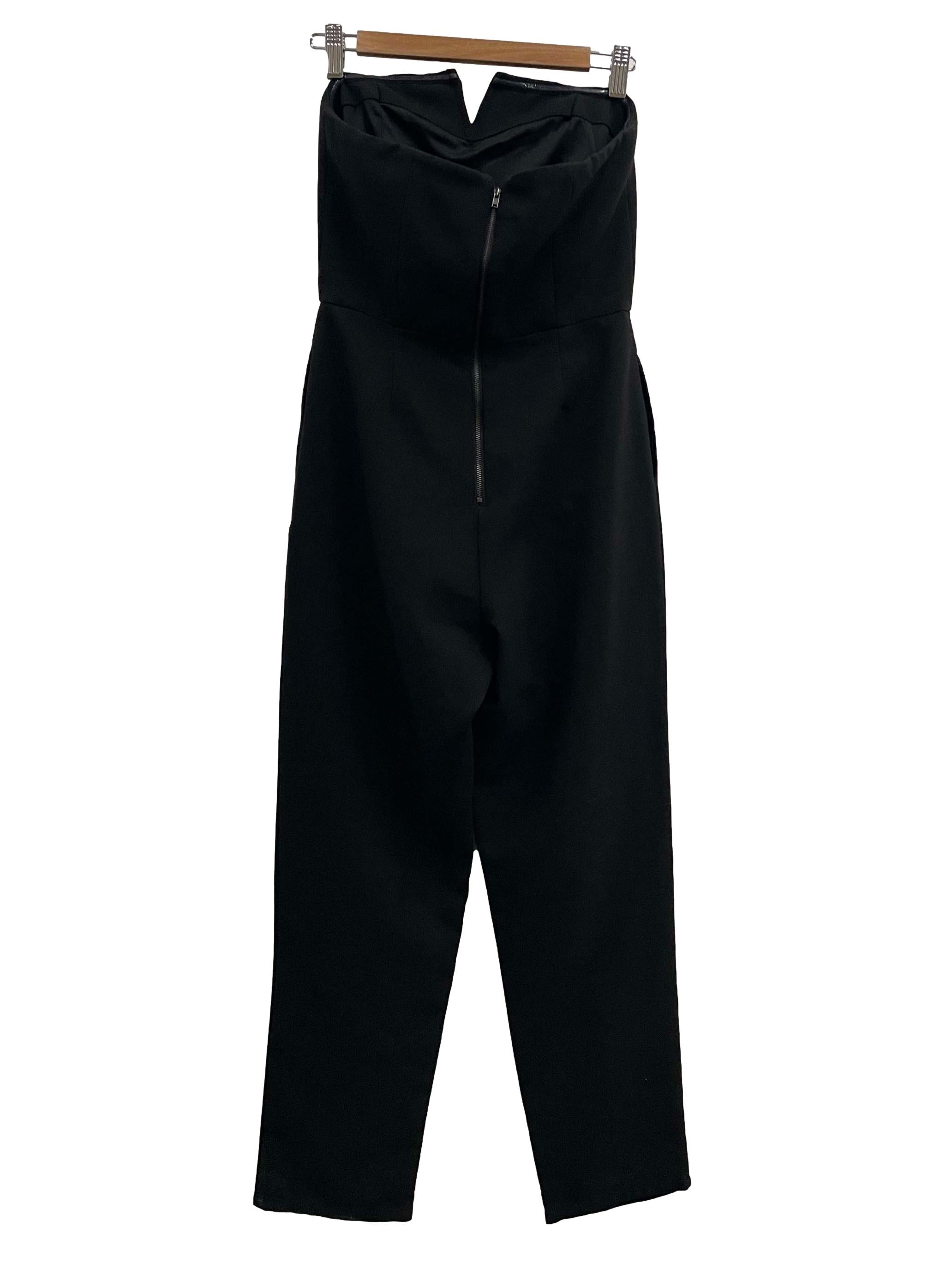 Black Tube Jumpsuit