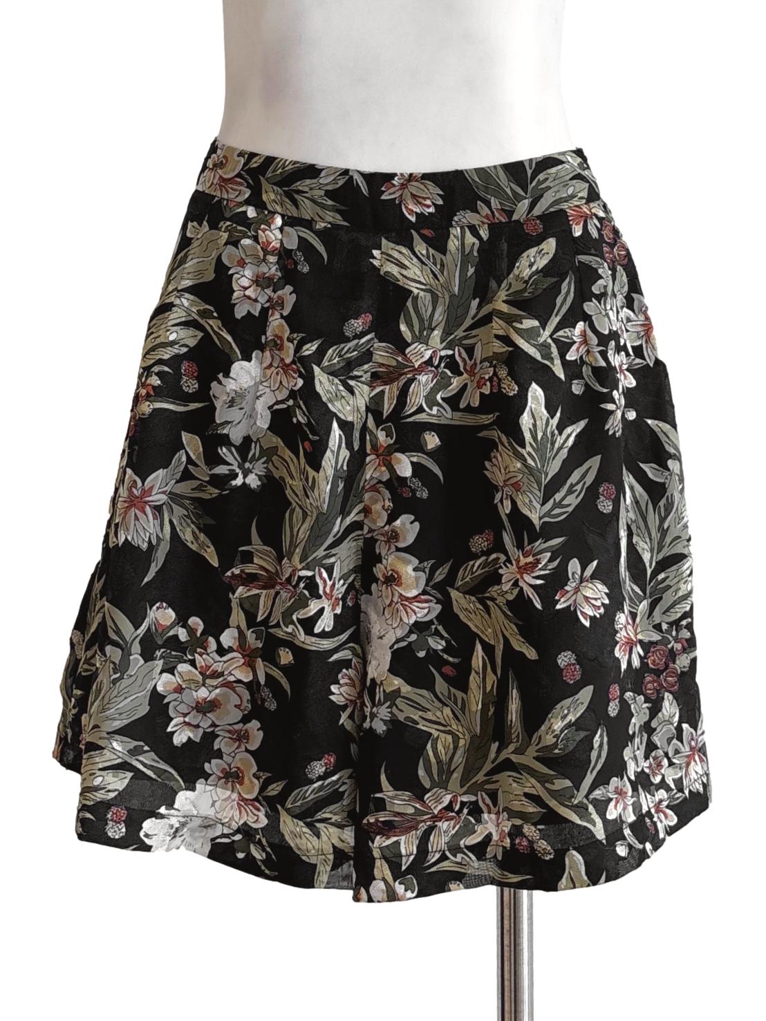 Midnight Blue Printed Relaxed Shorts TTR