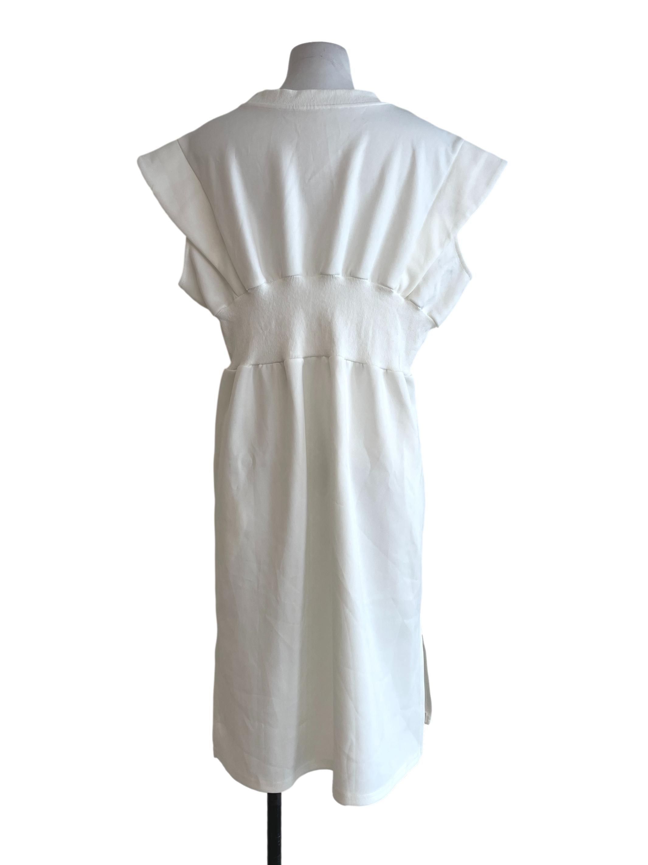White Plain Dress