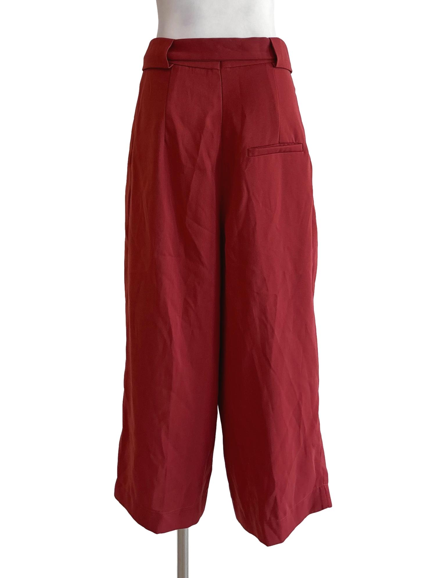 Vermillion Wide Leg Culottes