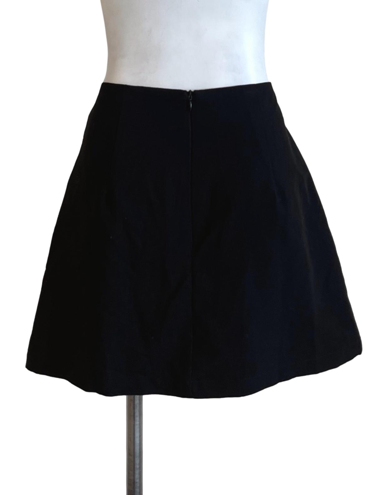 Jade Black A Line Skirts TTR