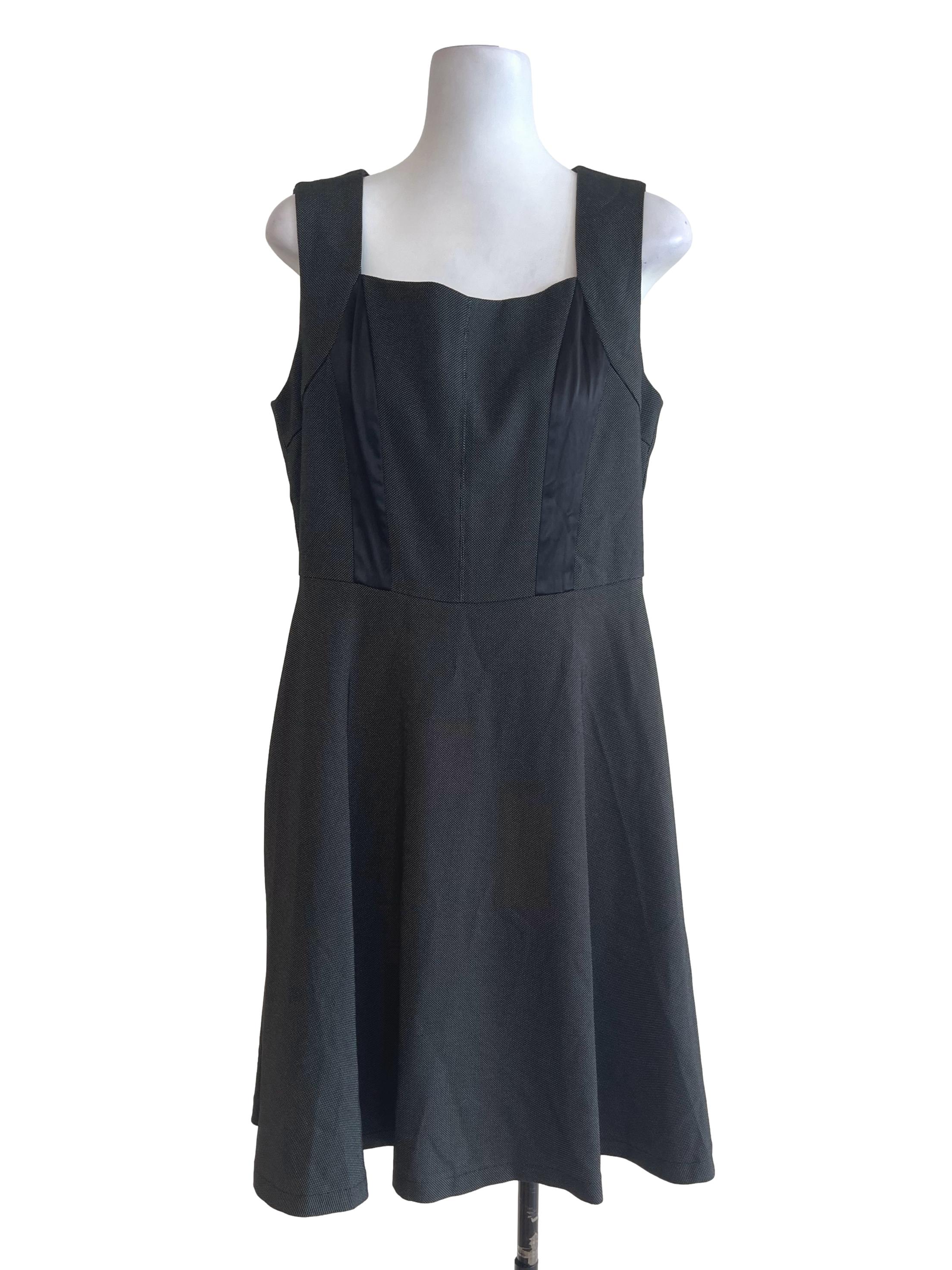 Black Small Dotted Dress