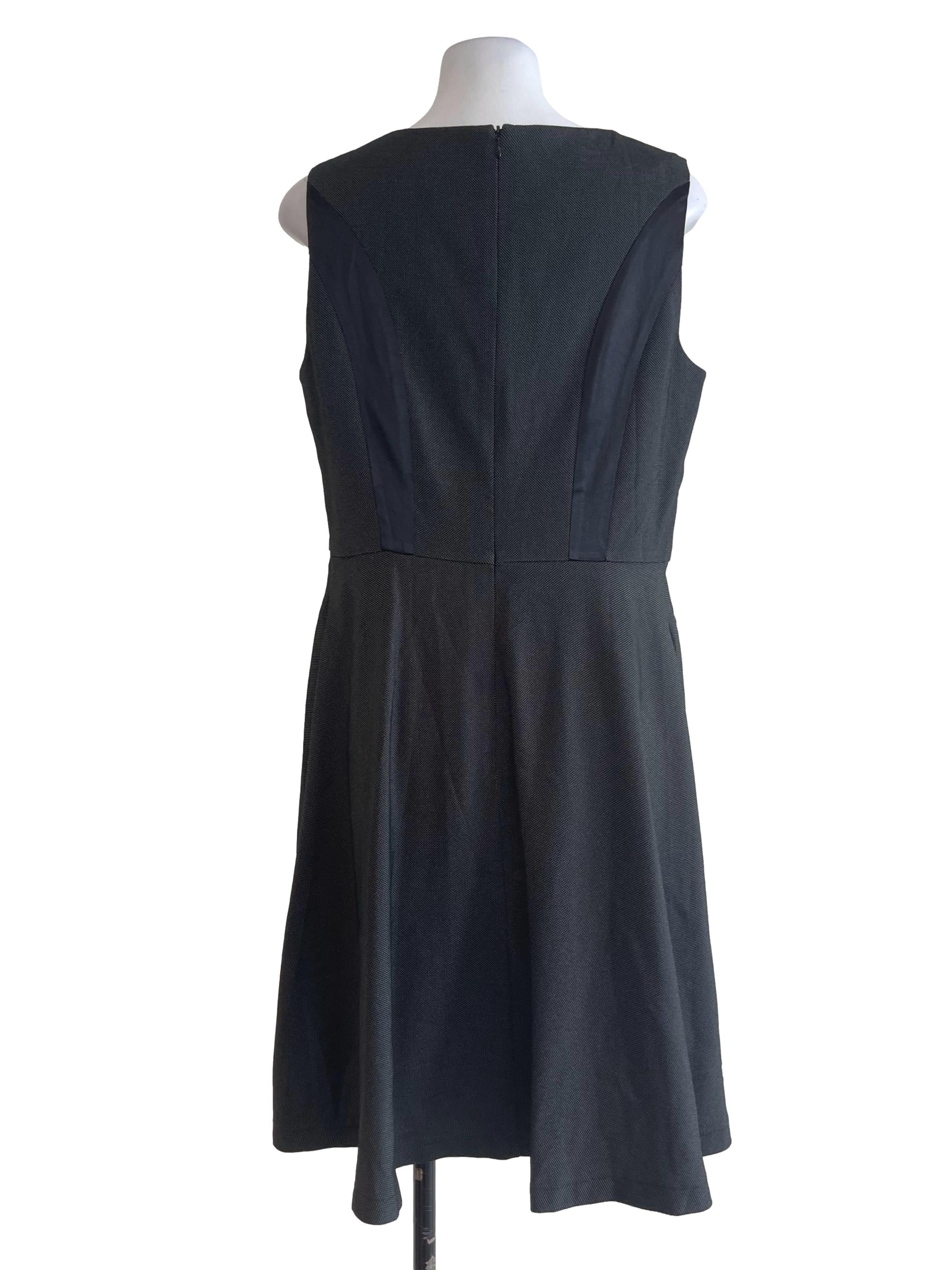 Black Small Dotted Dress