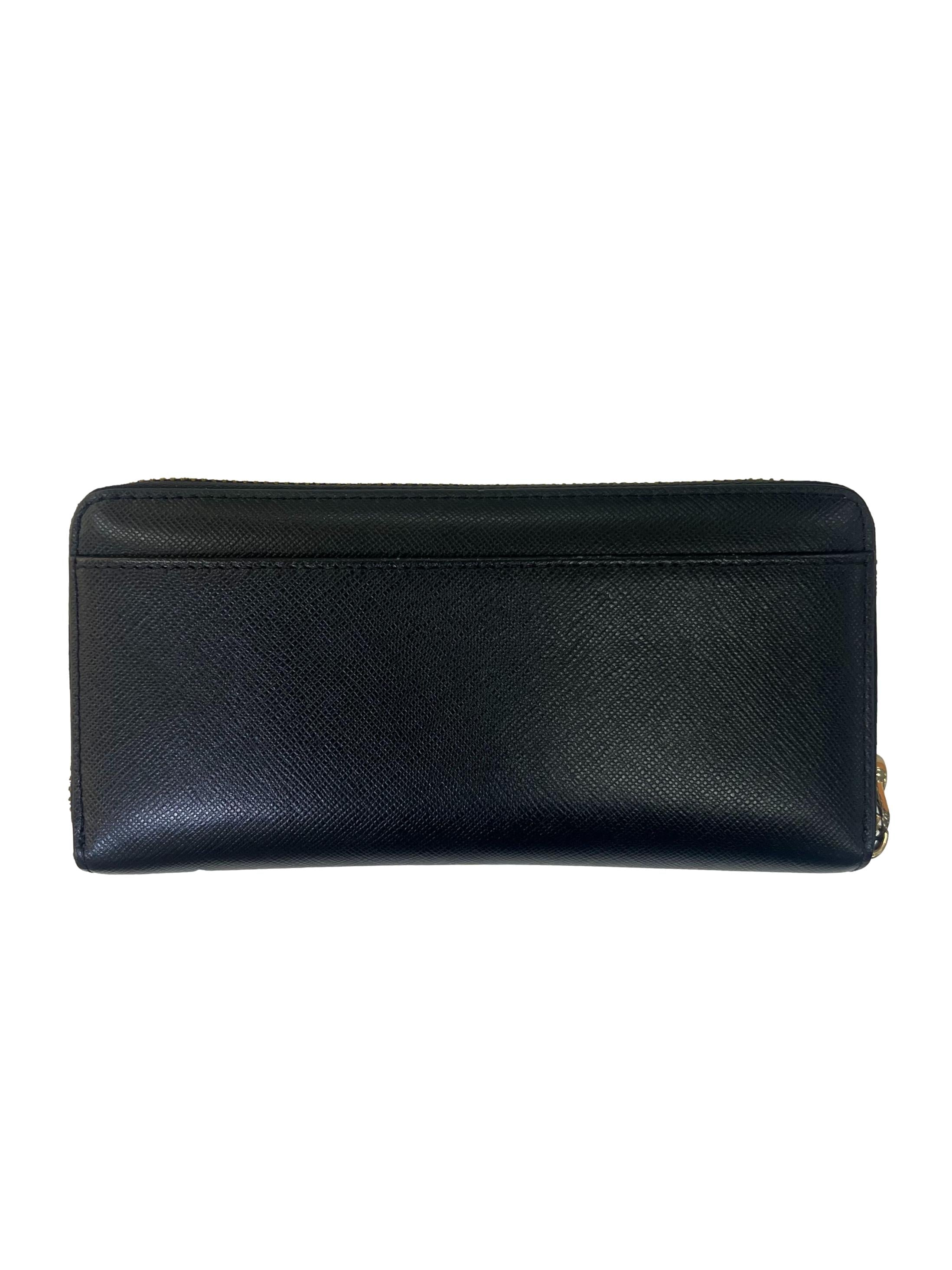 Black Long Wallet