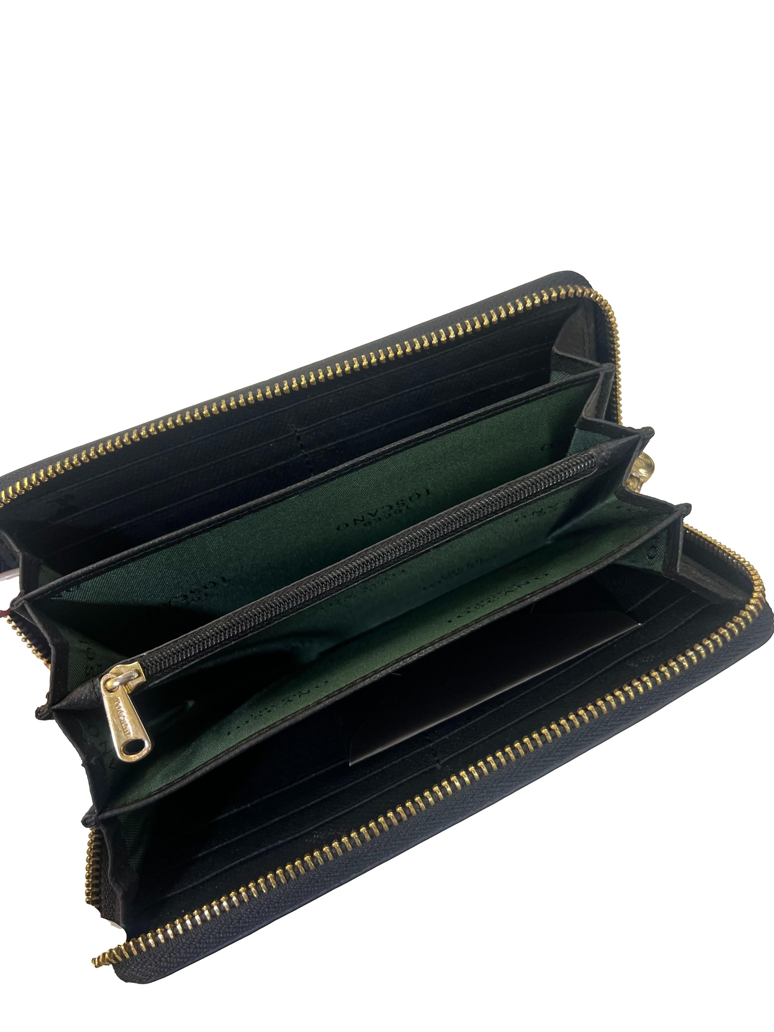 Black Long Wallet