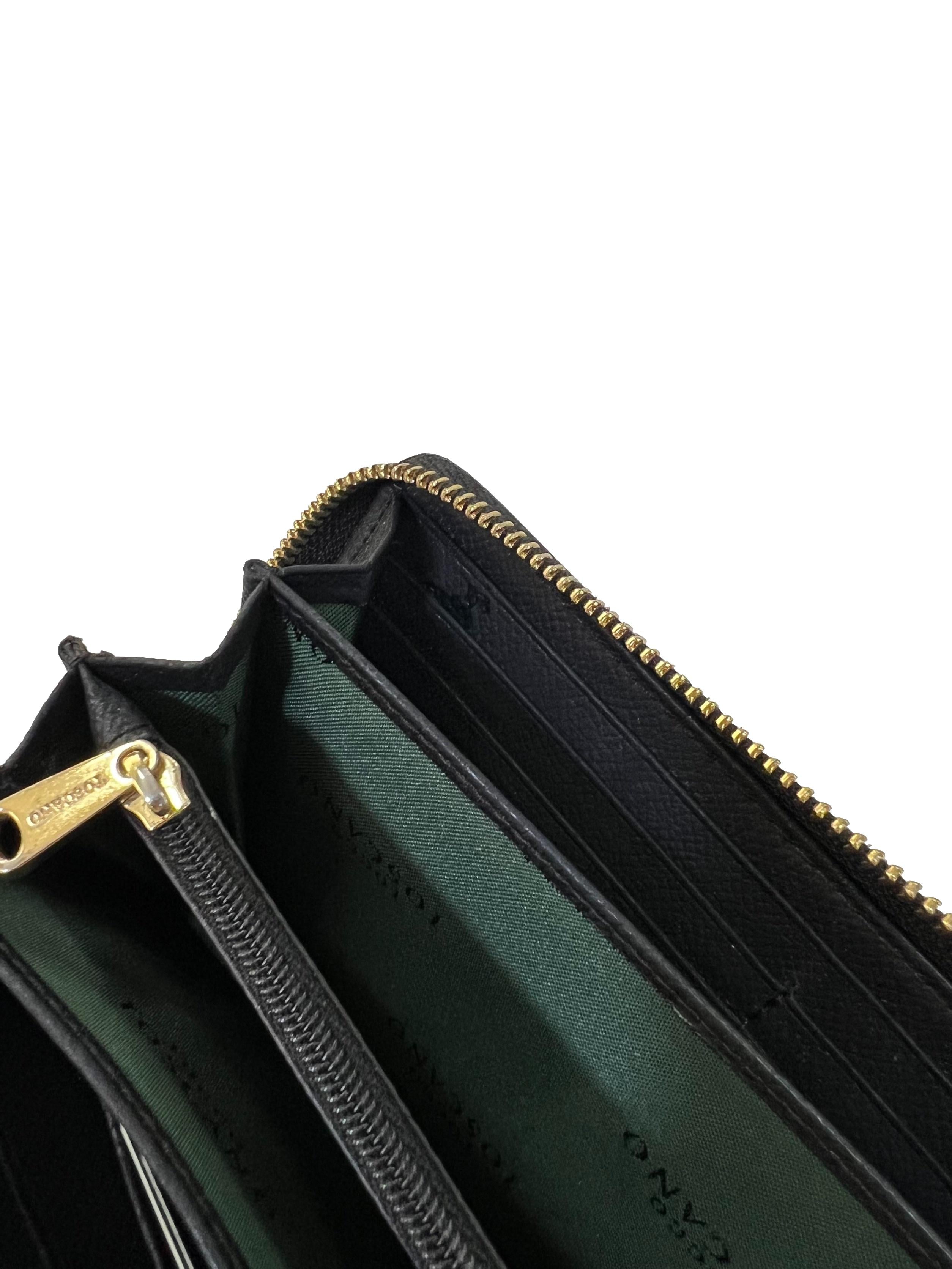 Black Long Wallet