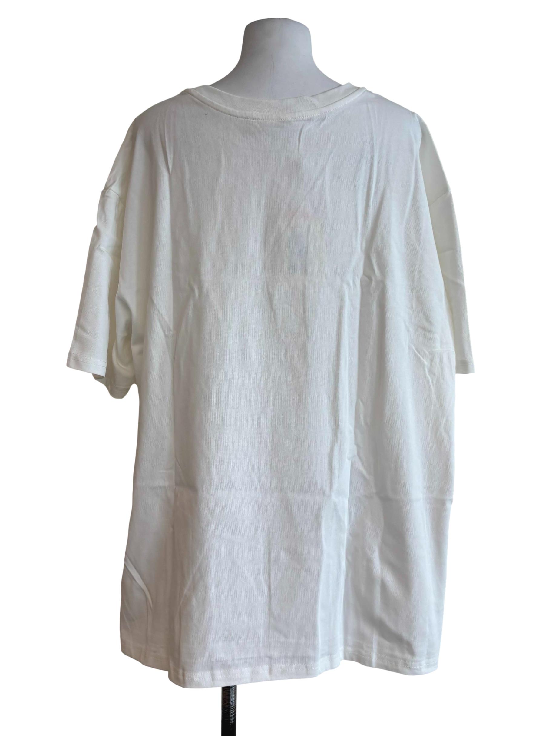 White Fortune Cat Tee