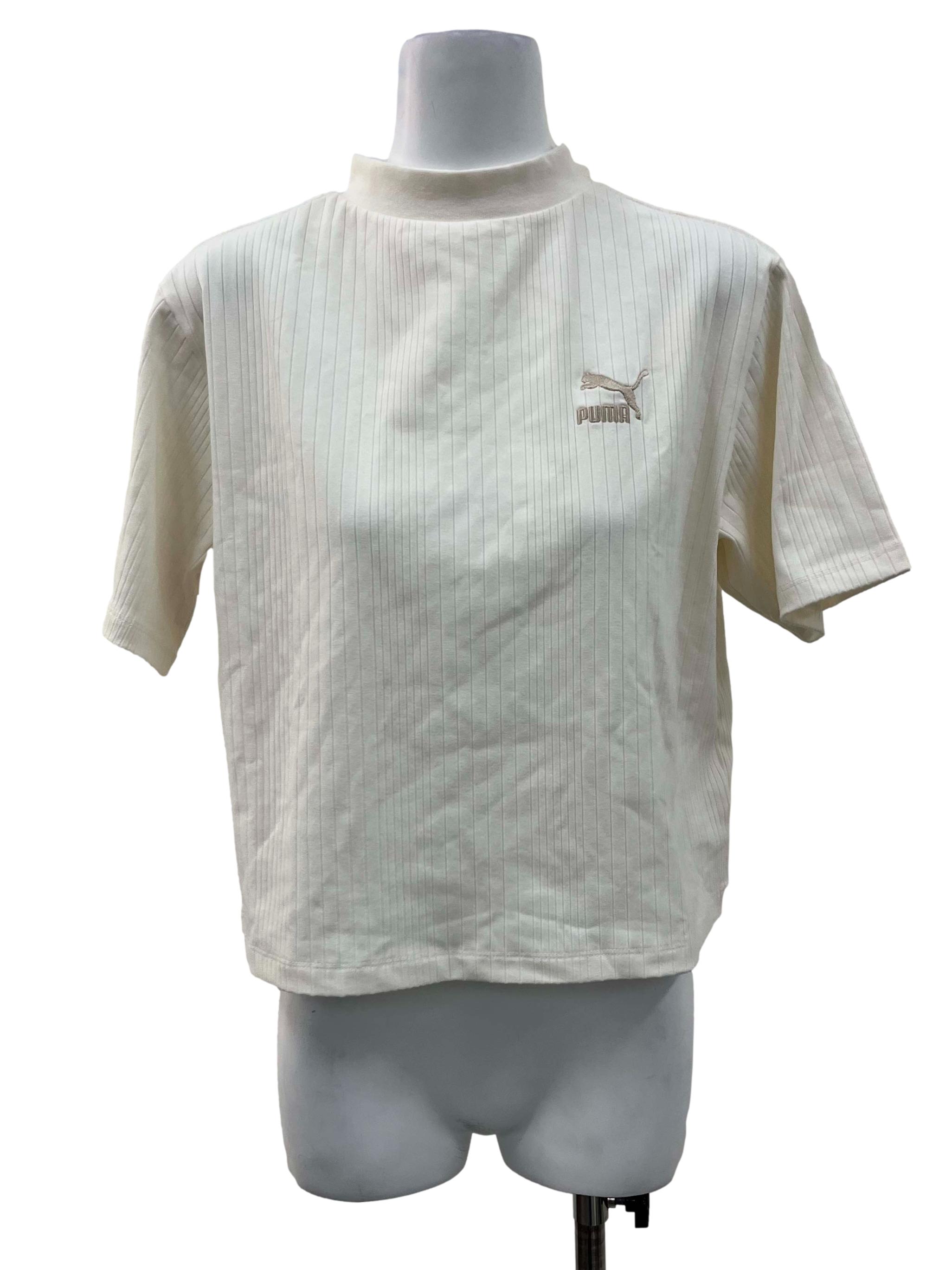 Frosted Ivory Classics Mock Neck Tee