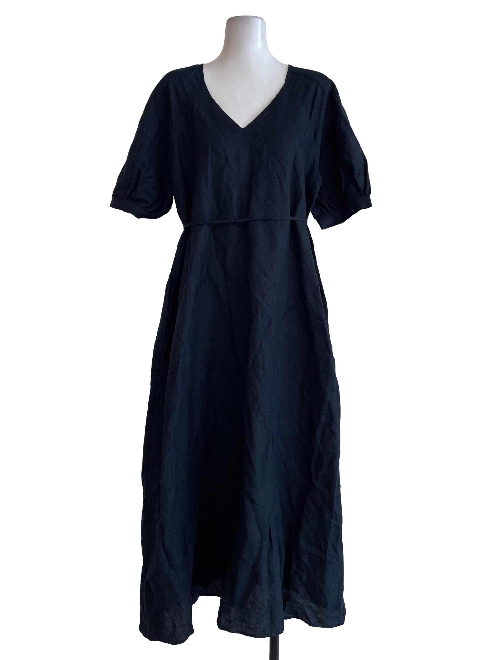 Black Plain Maxi Dress OSN