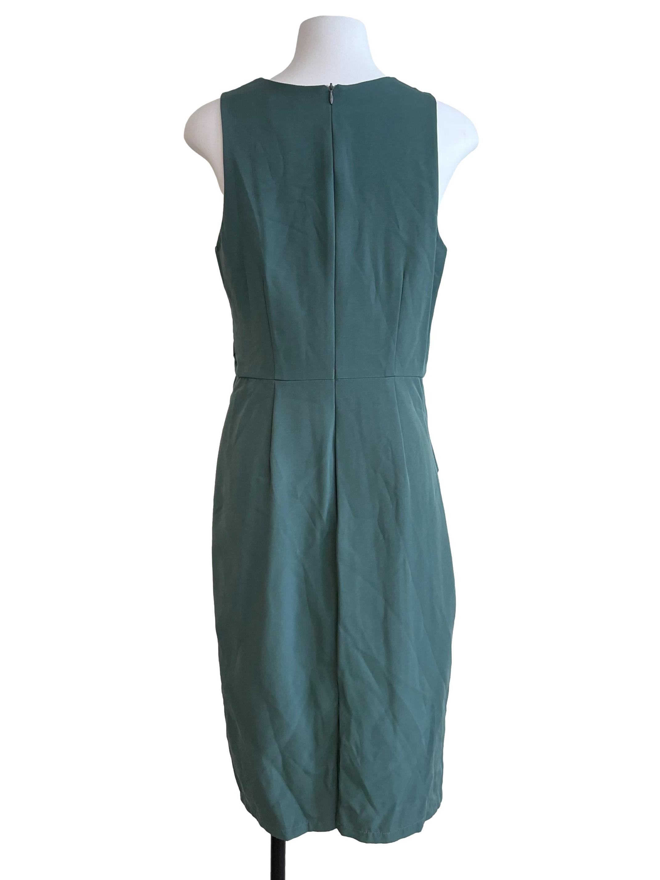 Dusty Fern Overlay Dress