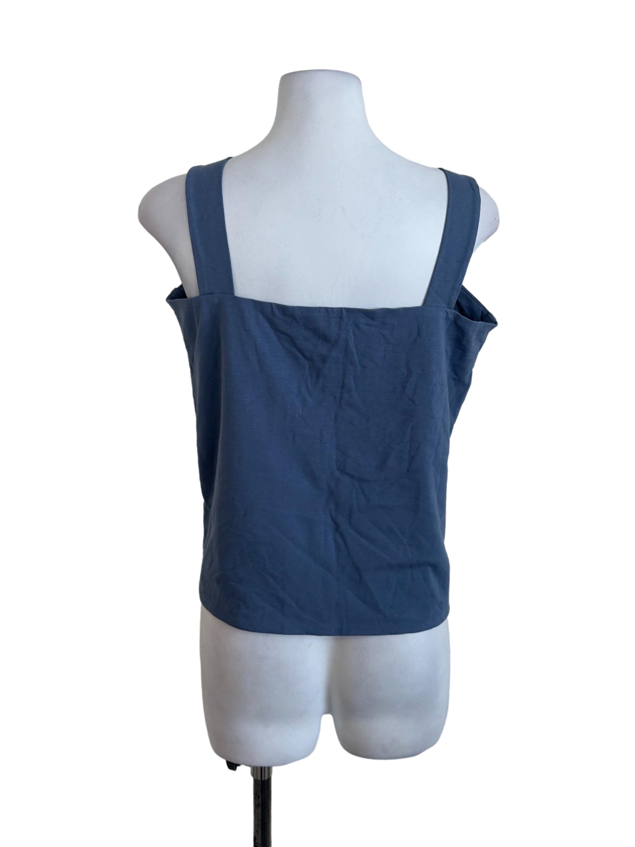 Dusty Blue Plain Top