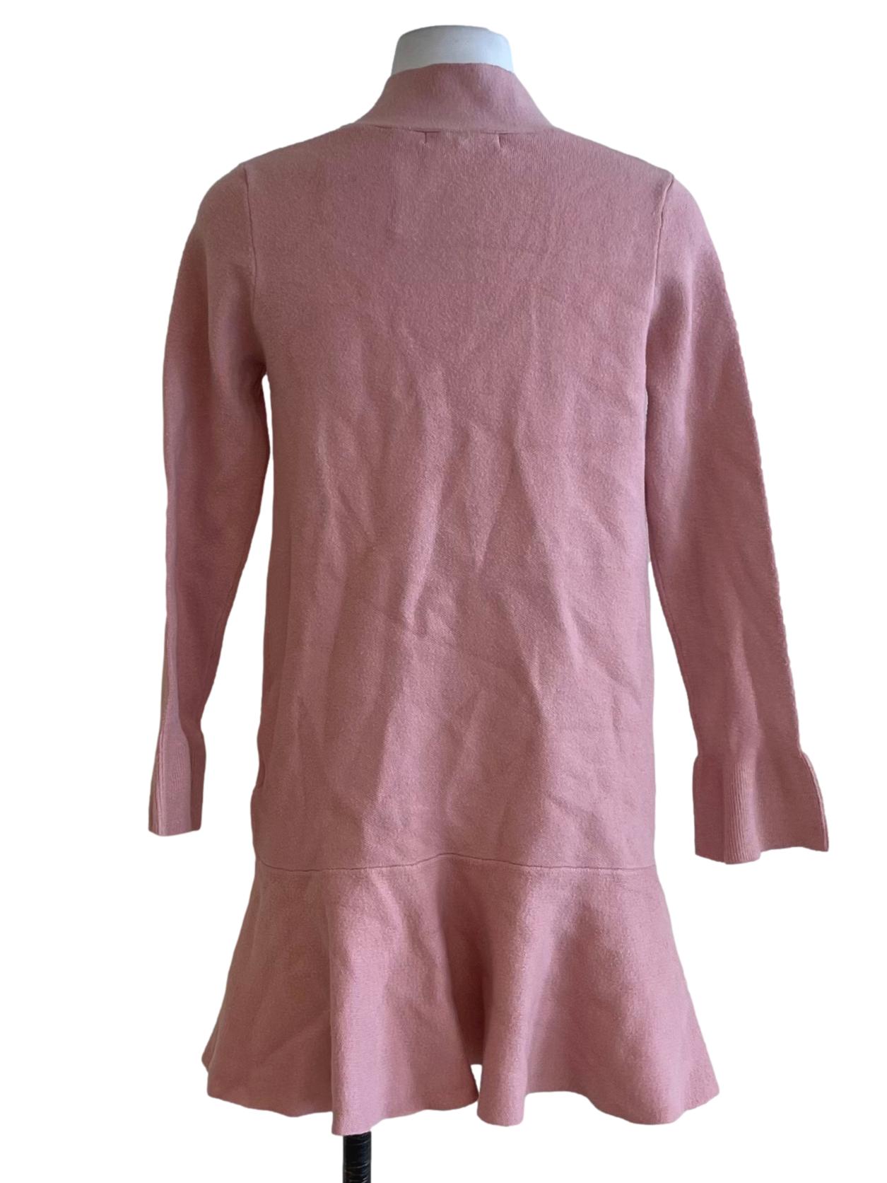 Blush Pink Plain Empire Dress