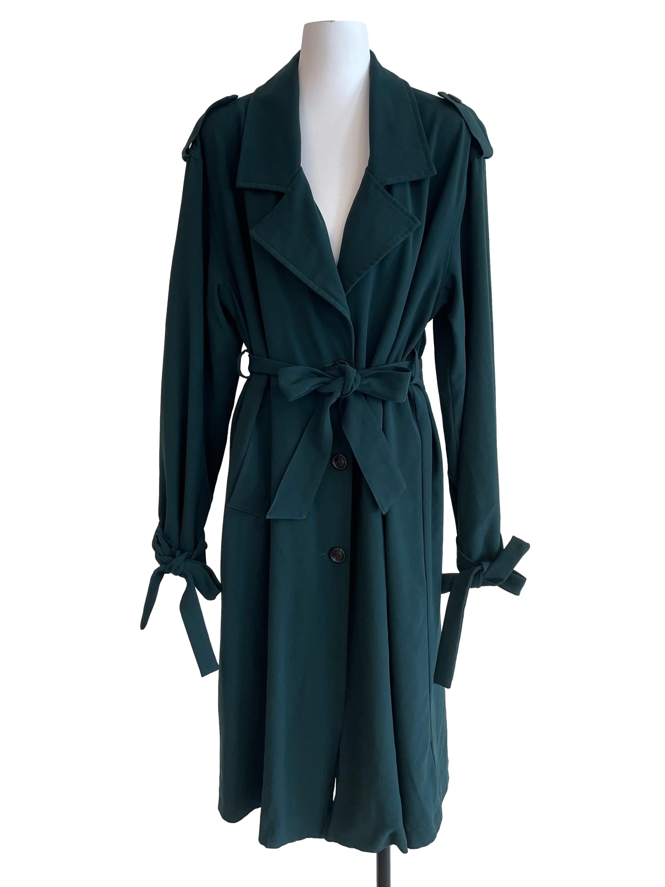 Pine Single Breasted Trenchcoat