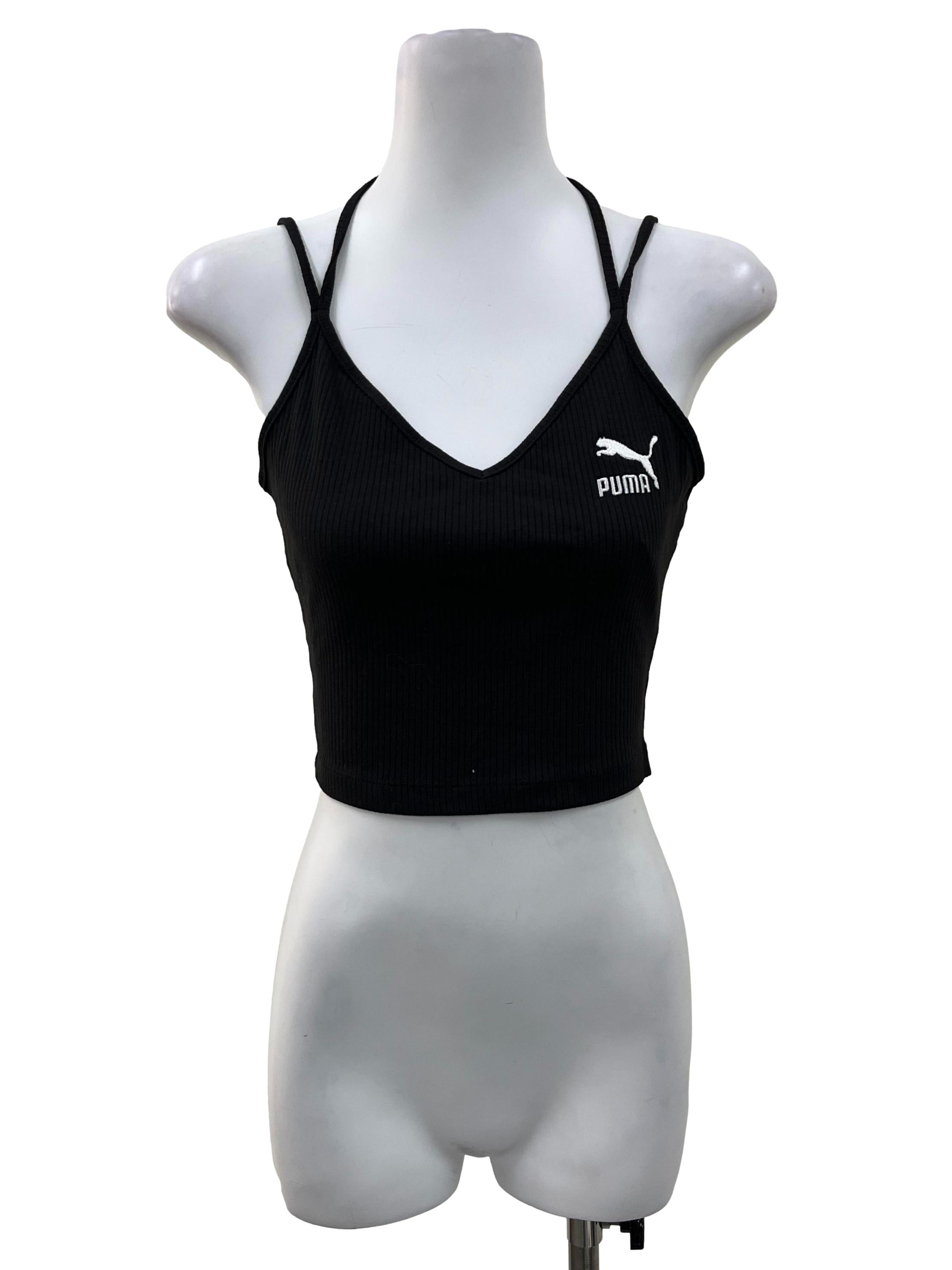 Black Classics Ribbed Crop Top
