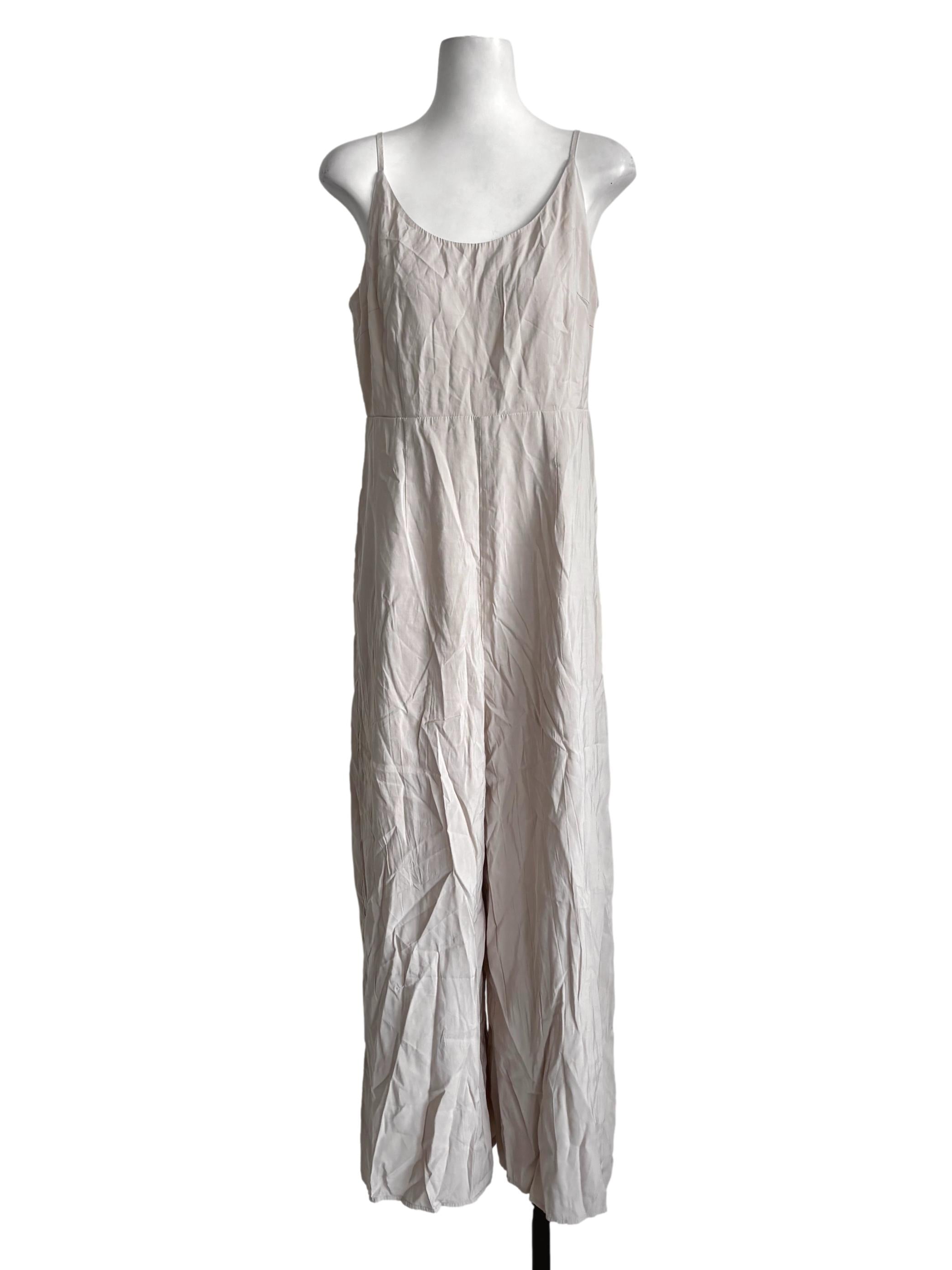 Linen Spaghetti Strap Jumpsuit LB
