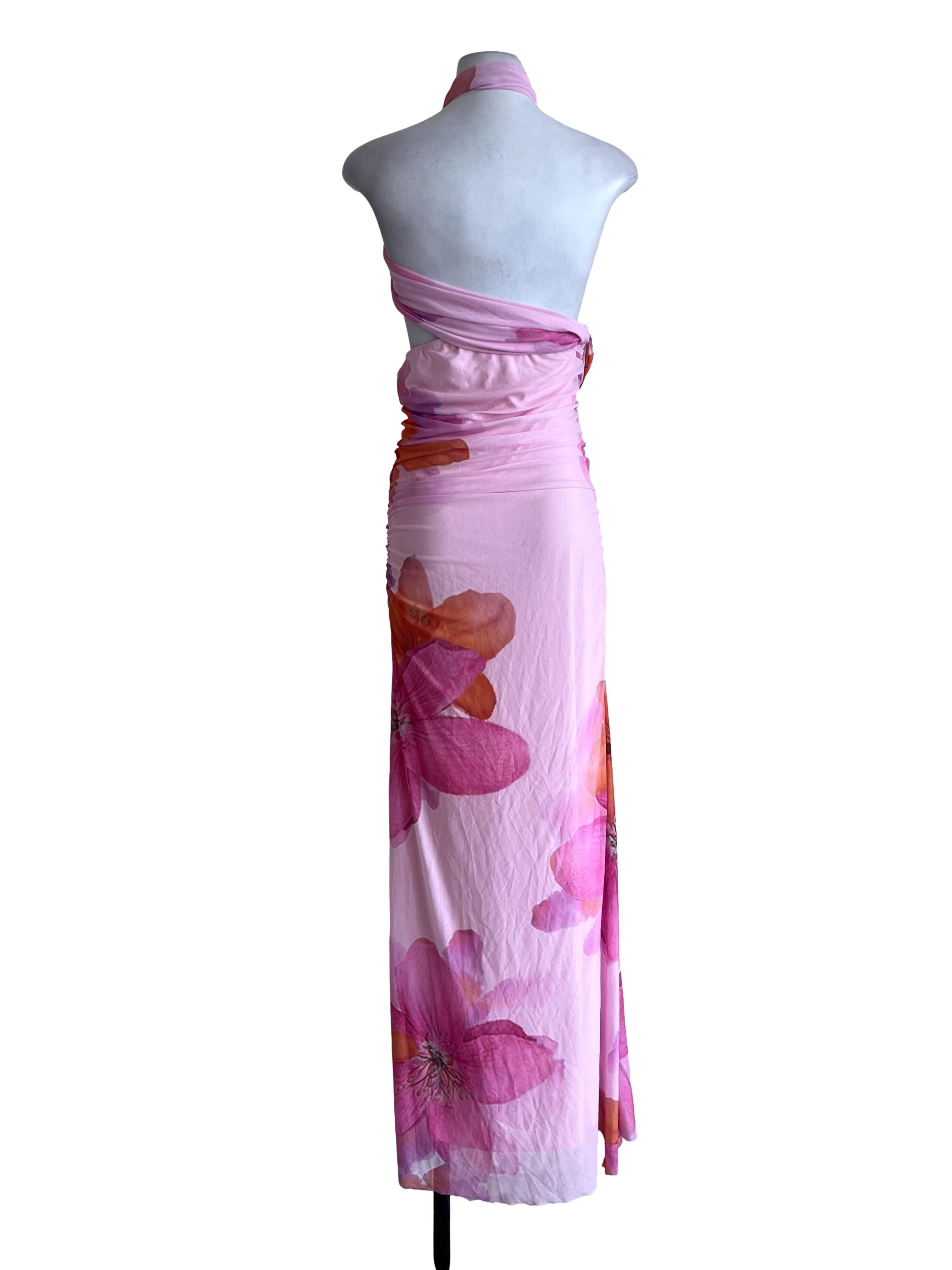 Asymmetrical Flee Like Maxi Dress